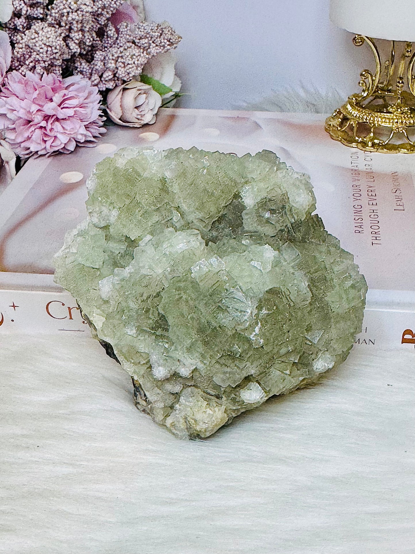 Large Natural Green Fluorite Specimen 722g