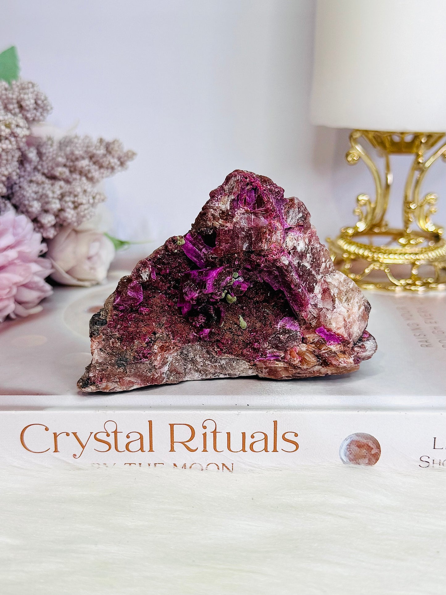 Natural Pink Cobaltian Calcite Specimen 9cm