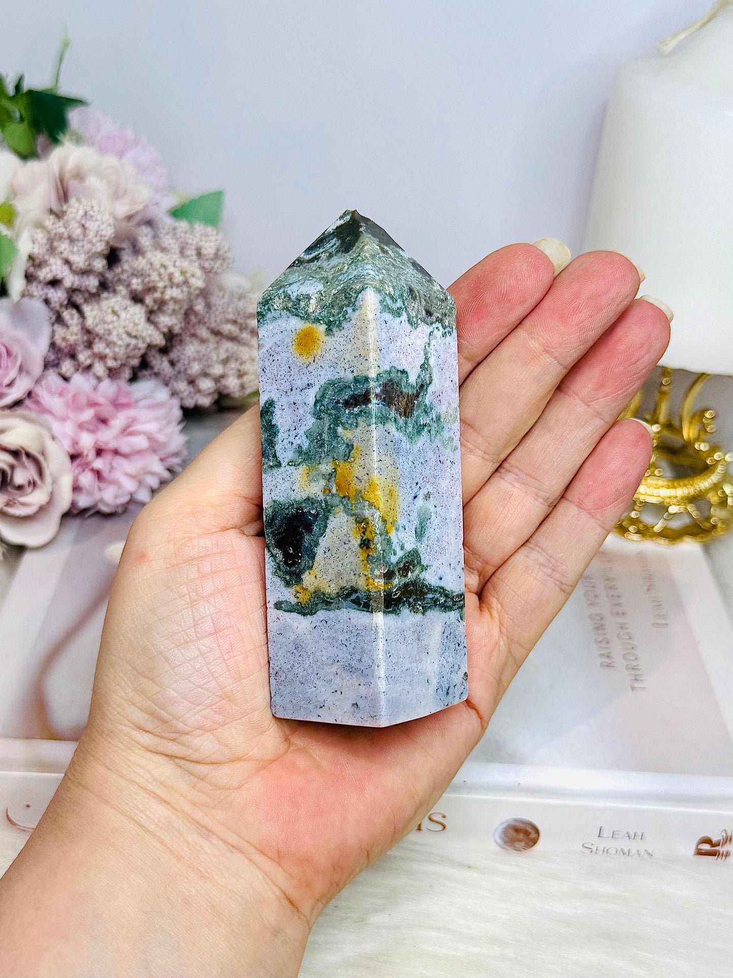 Ocean Jasper Tower 10.5cm