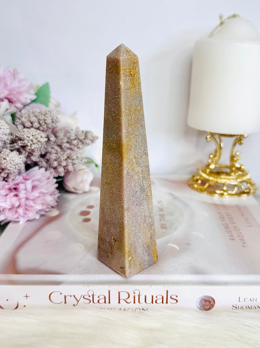Pink Amethyst Obelisk | Tower 13.5cm