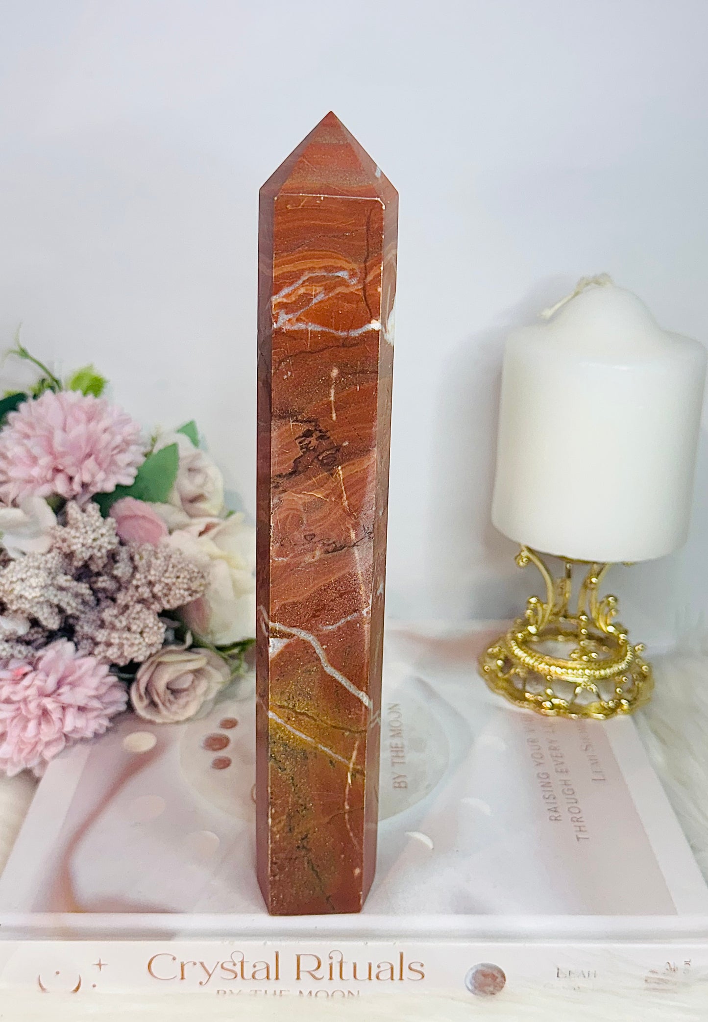 Large Jasper Tower 22.5cm 515gram