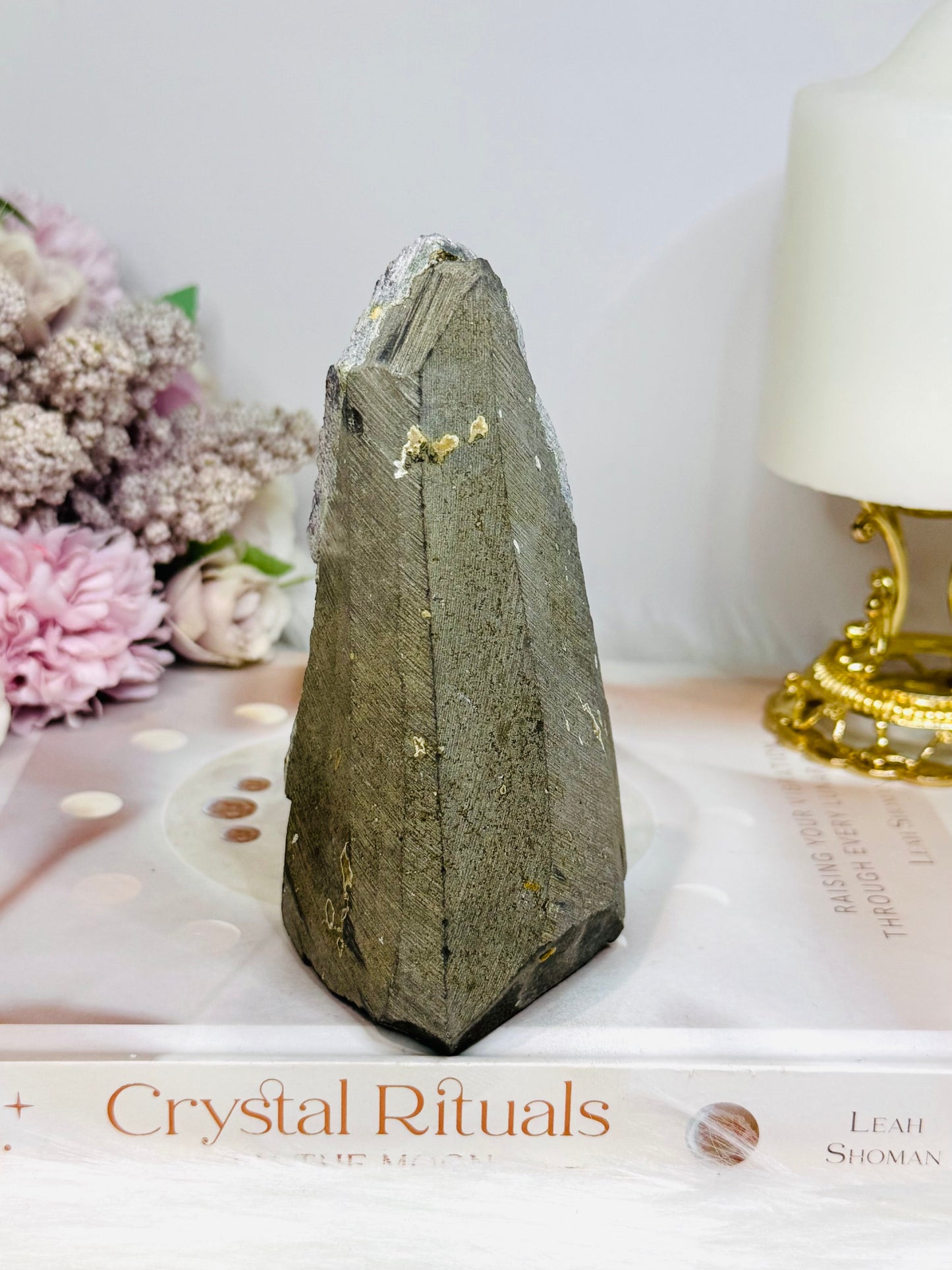 Amethyst Cut Base Cluster 12cm 420g