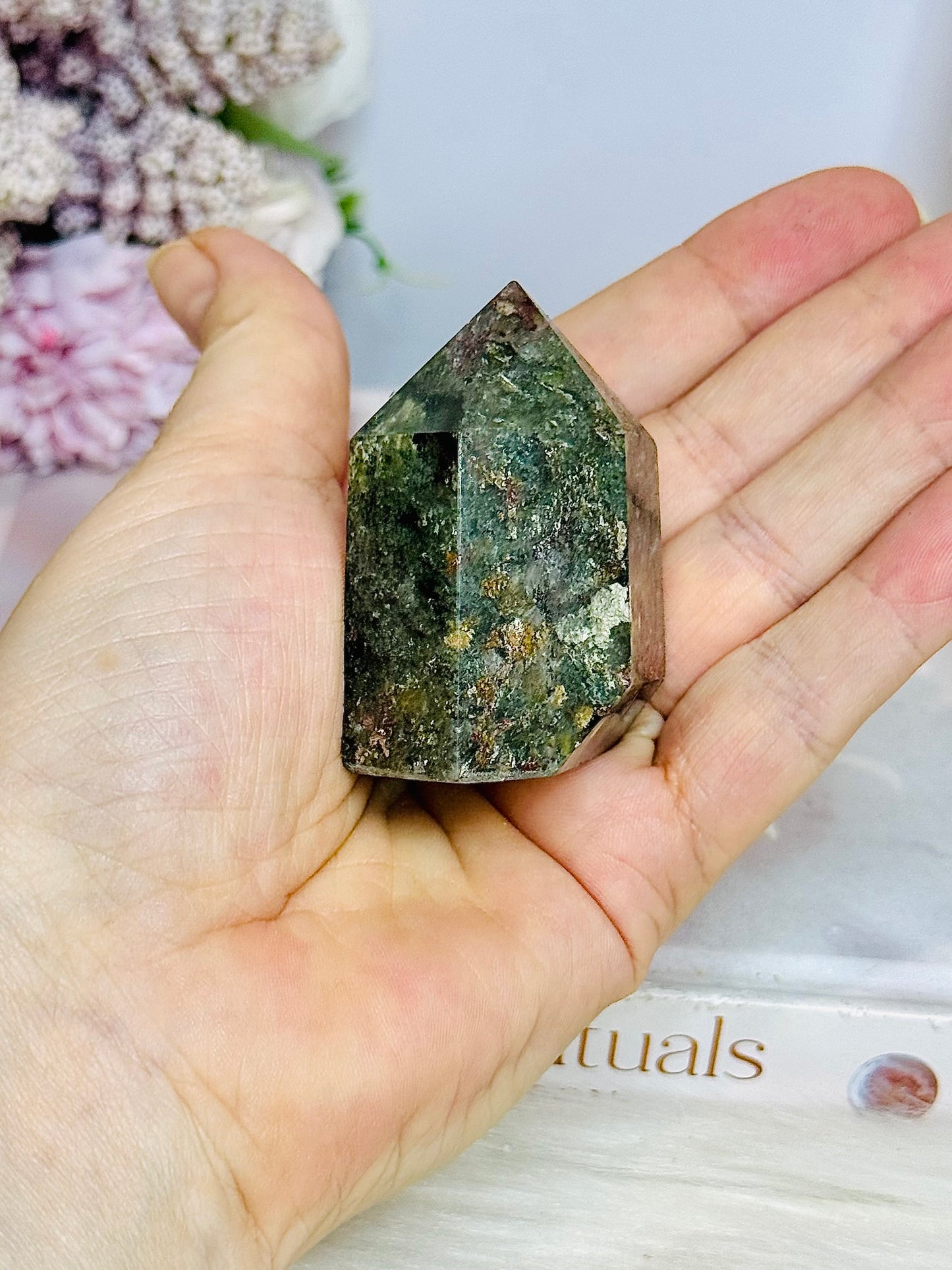Garden Quartz | Lodolite Chunky Tower 6cm