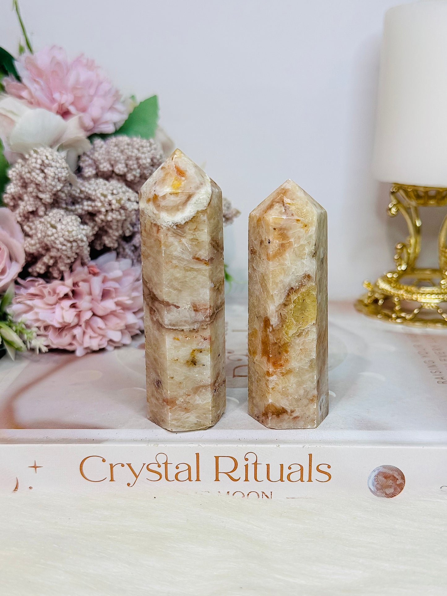 💰💰 DOUBLE DEAL 💰💰 Set Of 2 Jasper Towers 8.5cm