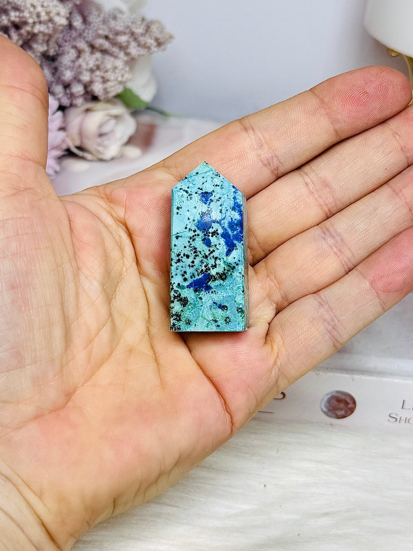 Small Azurite High Grade Tower 4.5cm