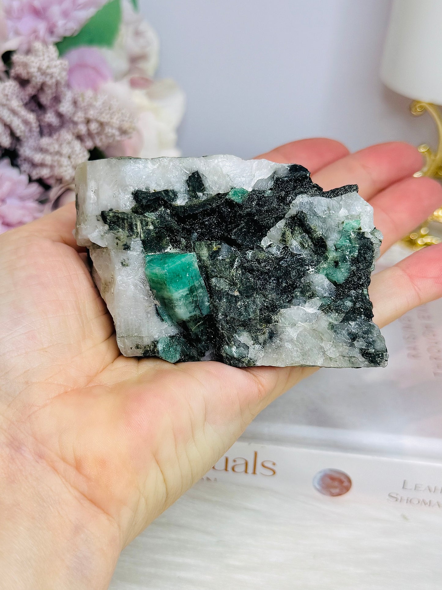 Natural Emerald On Matrix From Brazil 189g
