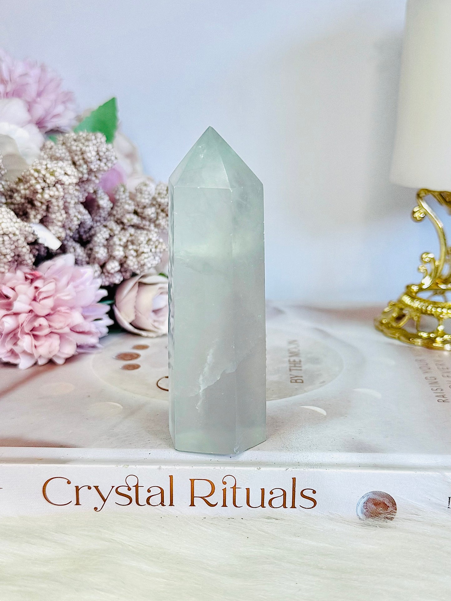 Chunky Pastel Fluorite Tower 9cm