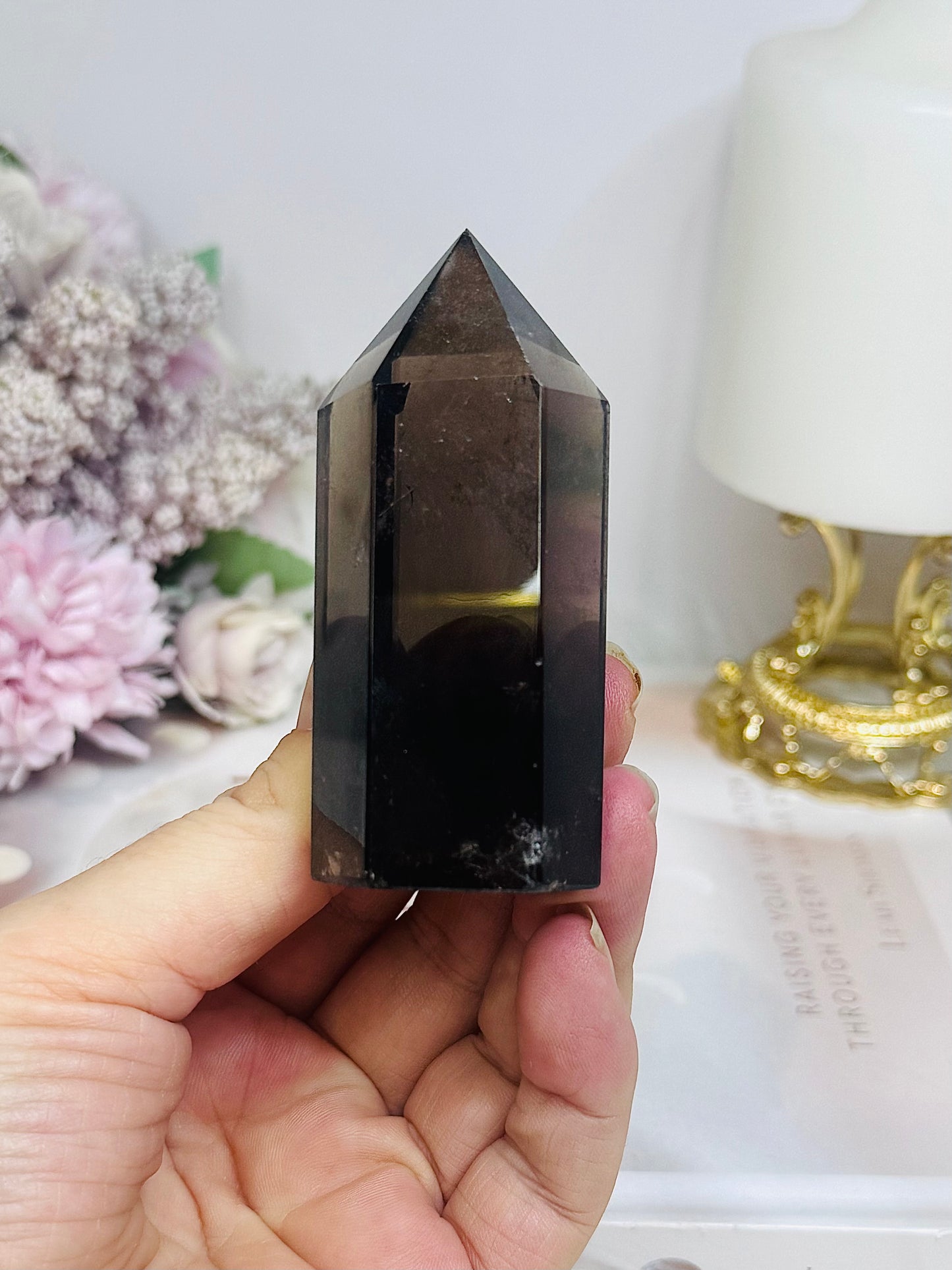 Smokey Quartz Tower 7.5cm