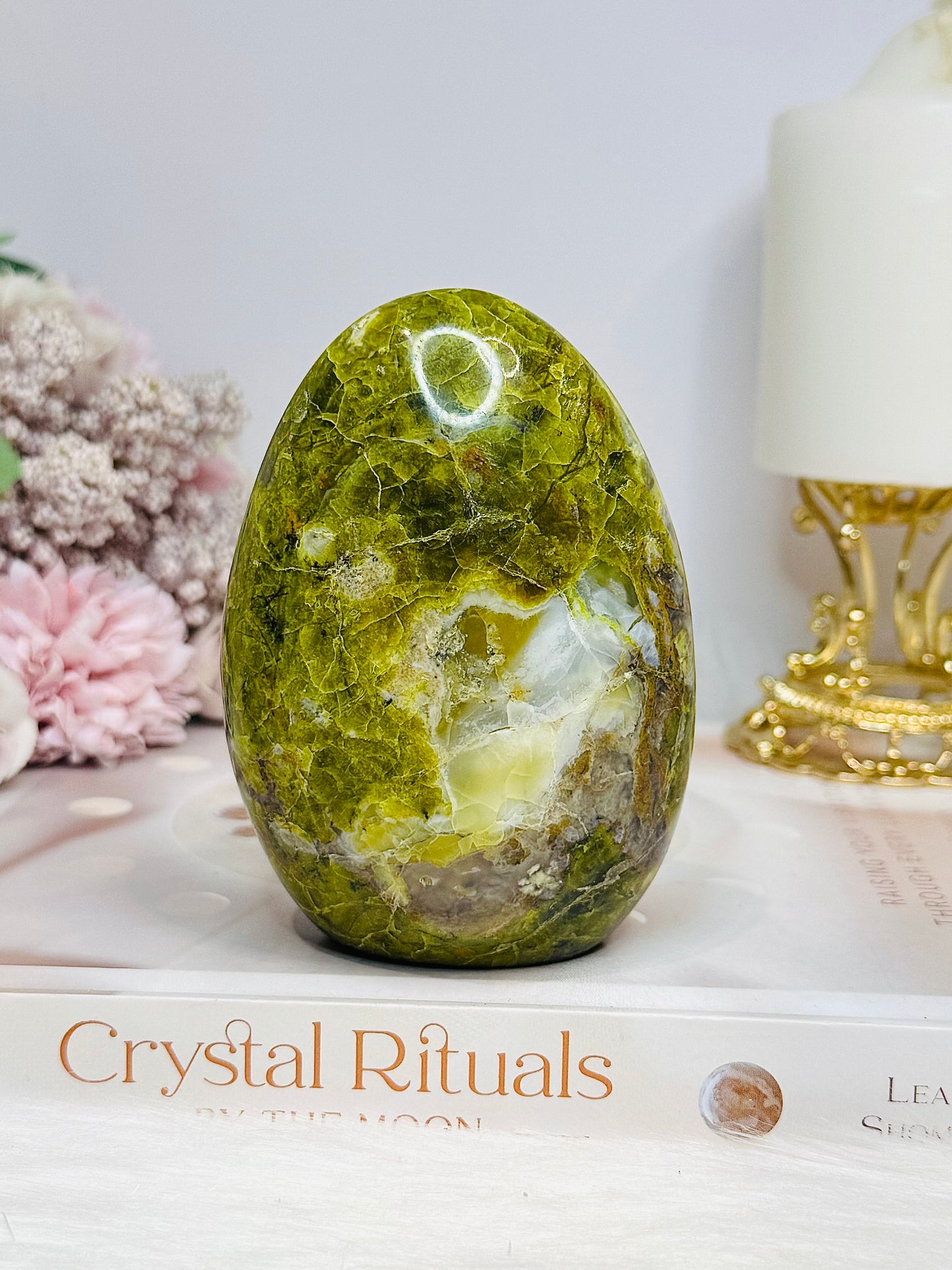 Large Green Opal Freeform 10cm 361g
