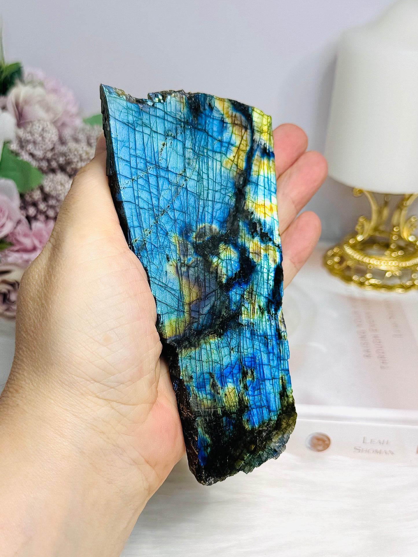 Labradorite Slab 14cm