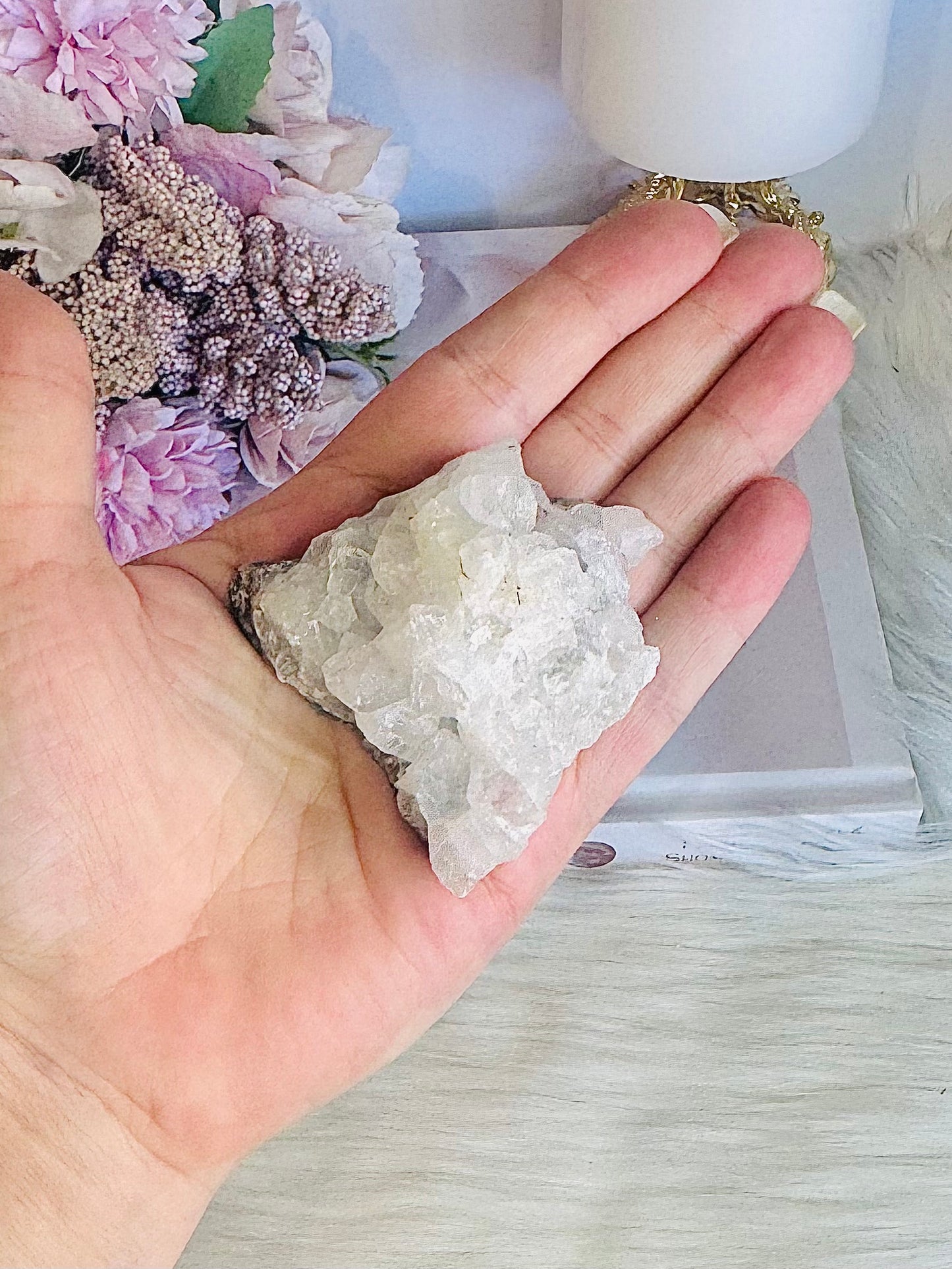 Raw Apophyllite Cluster 6cm