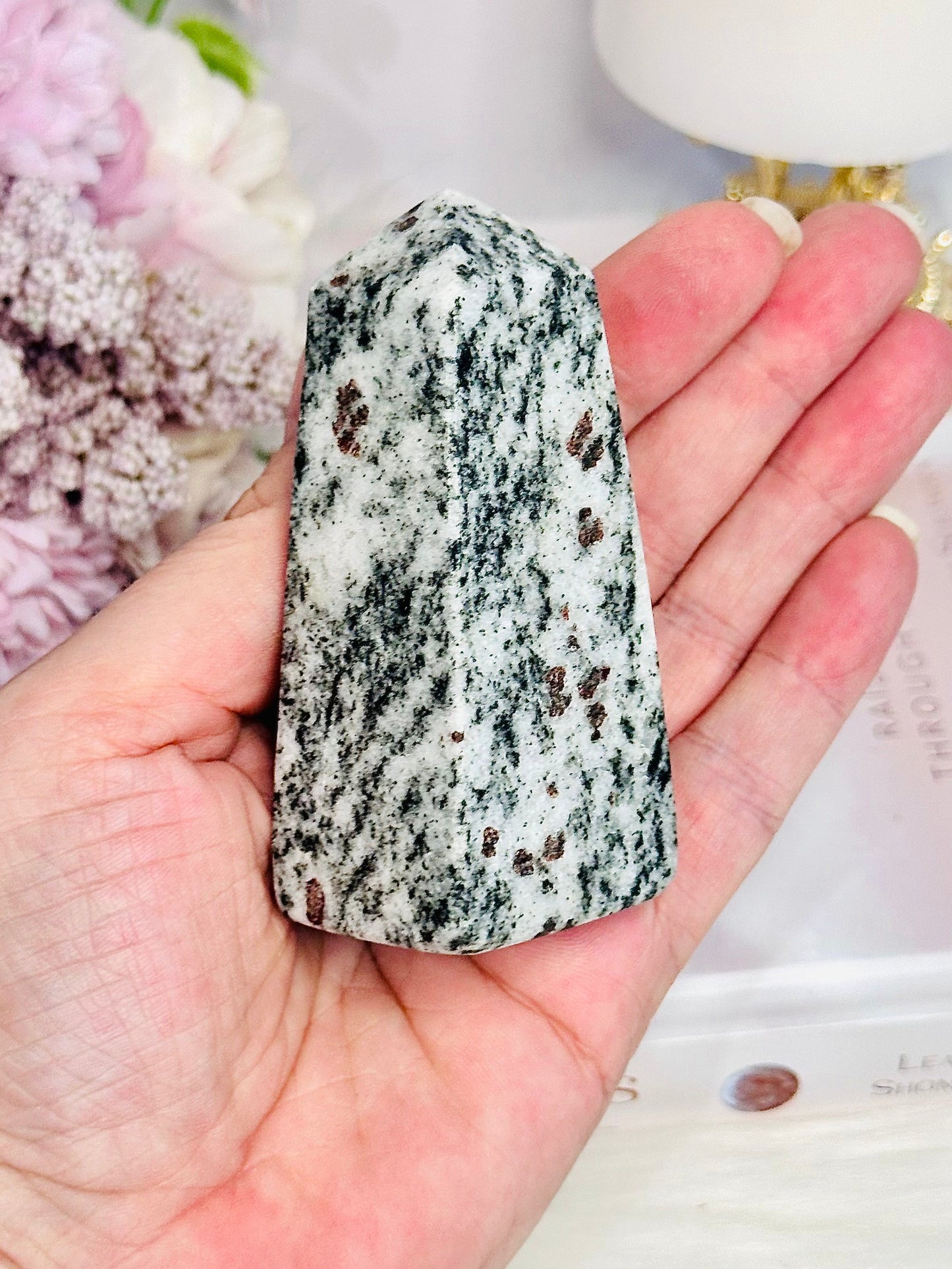 Garnet In Matrix Chunky Obelisk | Tower