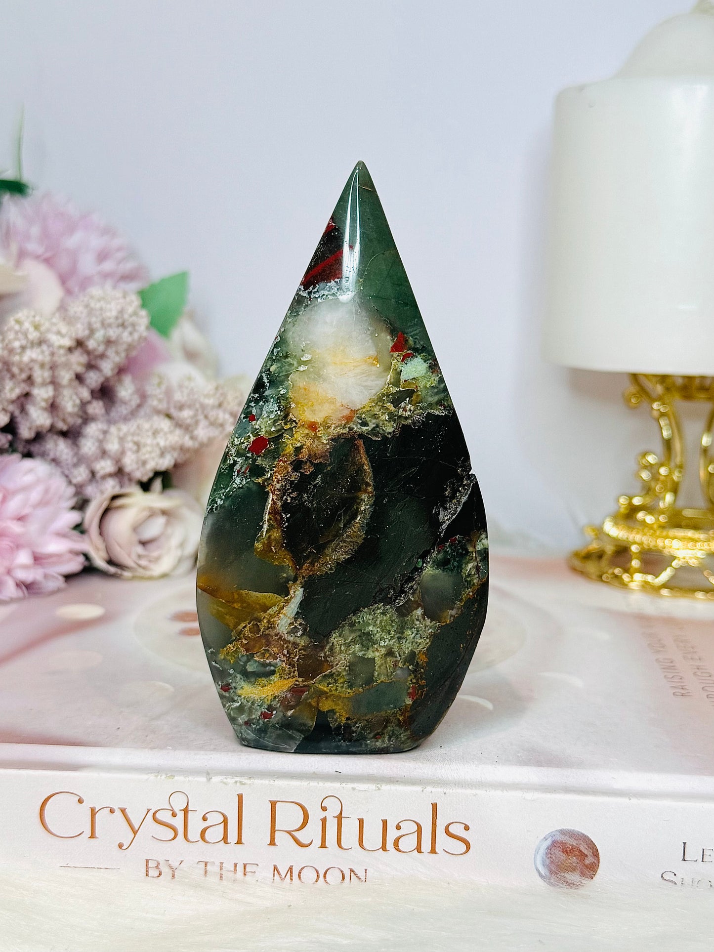 Bloodstone Freeform | Flame 11cm