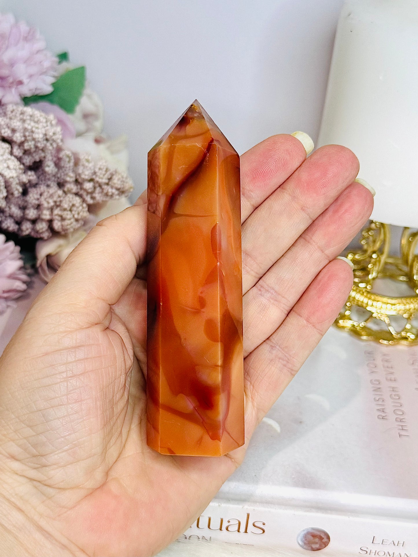 Carnelian Tower 11cm