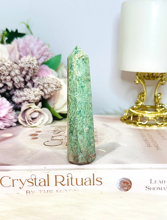 Green Fuchsite Tower 9cm