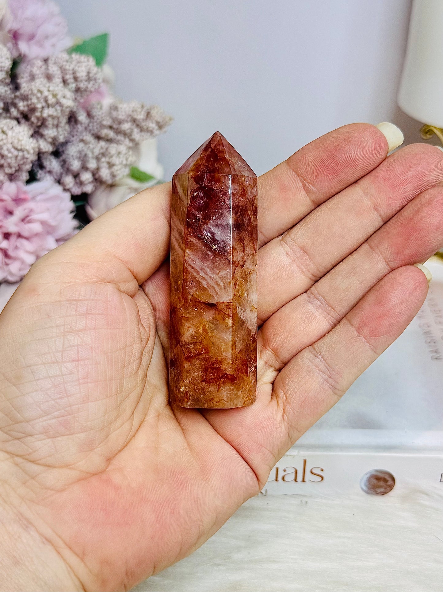 Fire Quartz Tower 7.5cm