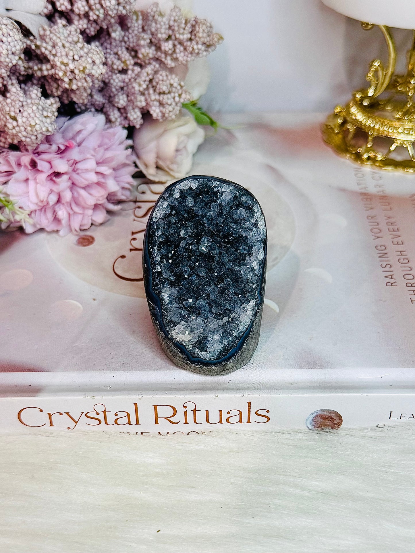 Base Cut Amethyst Cluster 5.5cm