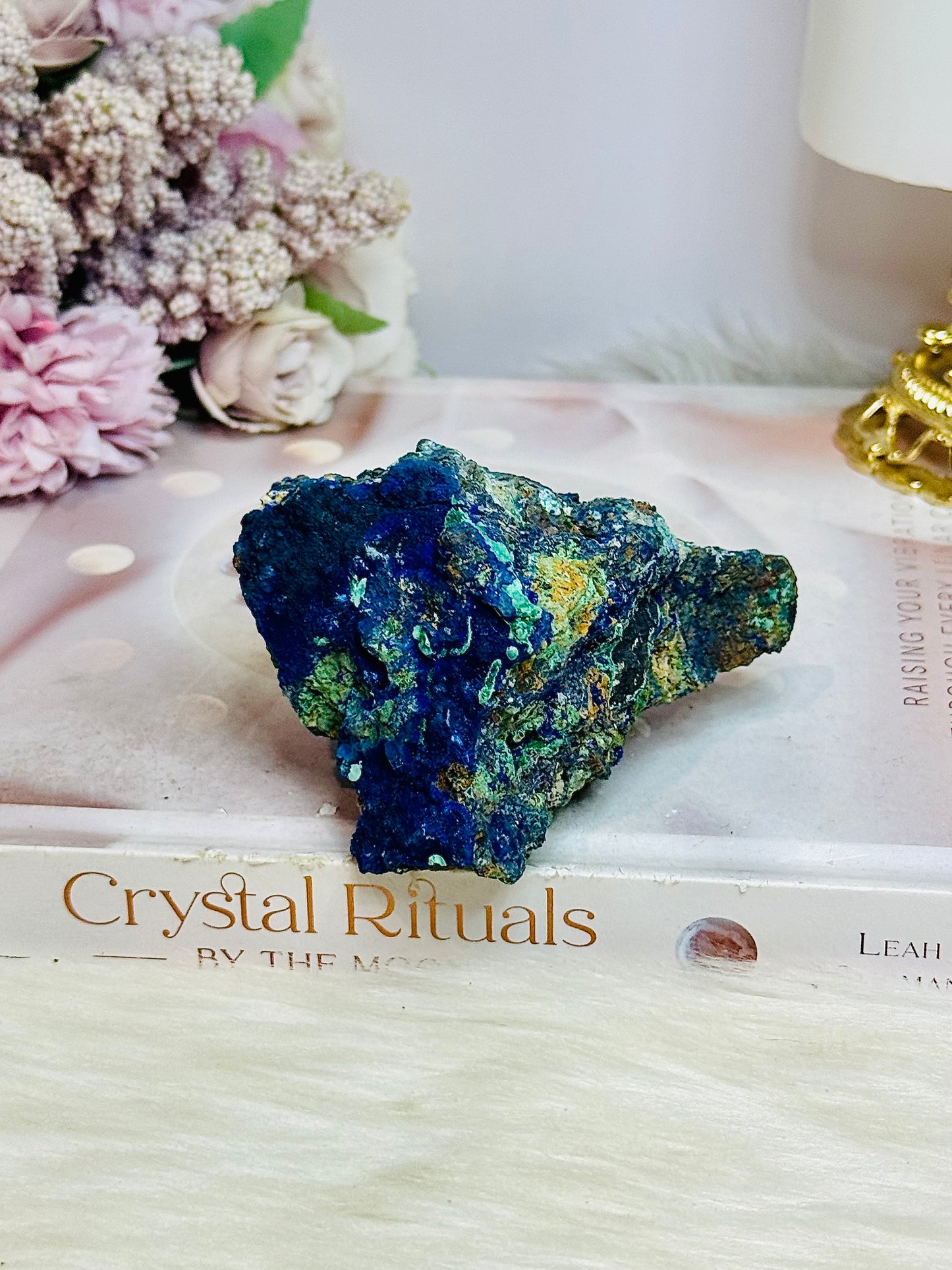 Azurite with Malachite Natural Specimen 225g