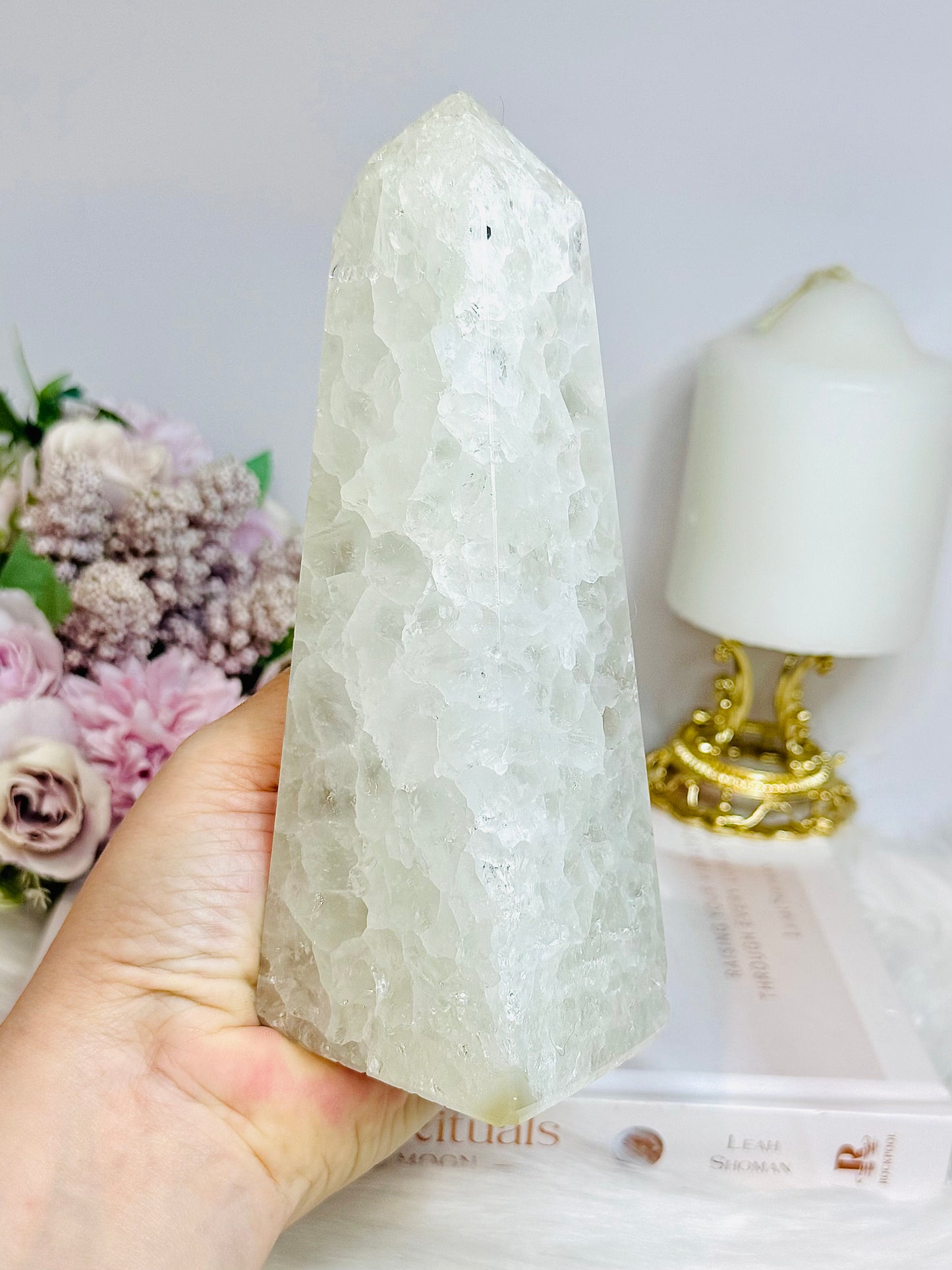 Large Agate Obelisk | Tower From Brazil 772gram 17cm