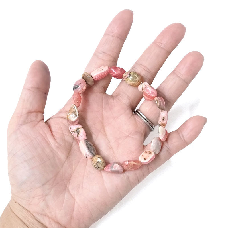 Natural Rhodochrosite Bracelet in Gift Bag