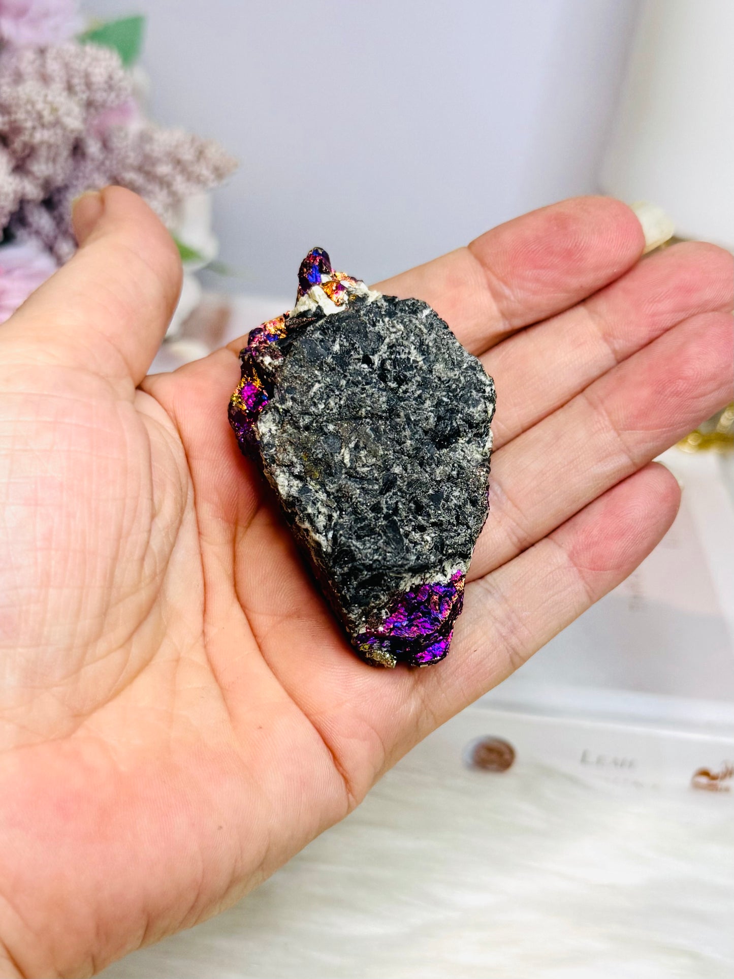 Natural Chalcopyrite | Peacock Ore Specimen 7cm 117g