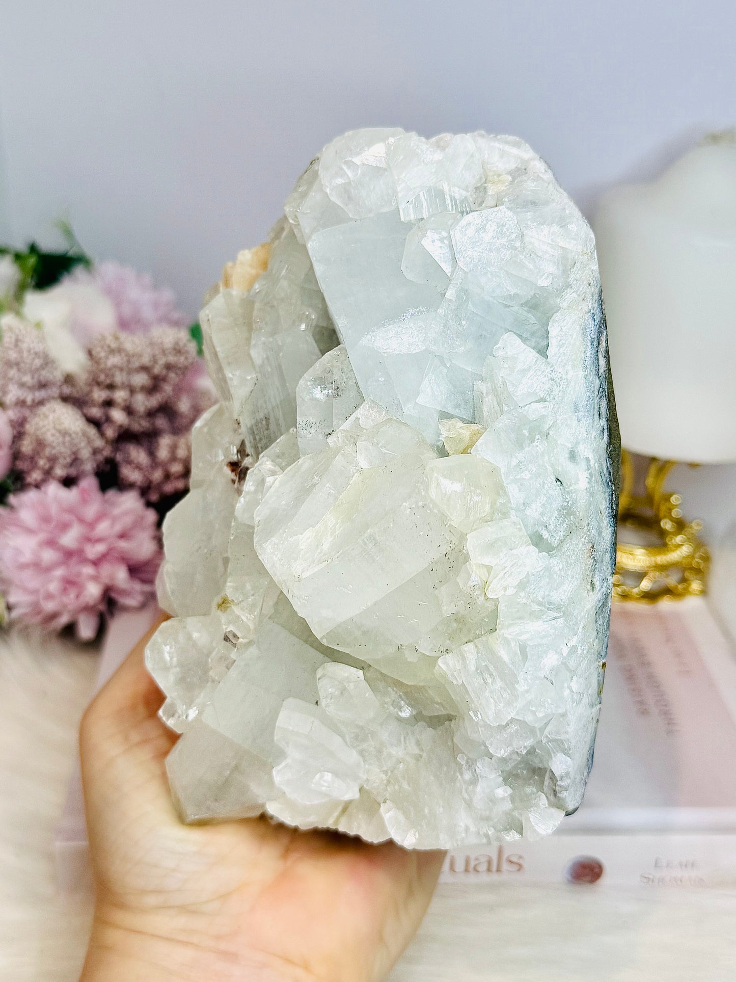 Large Natural High Grade Apophyllite Freeform Specimen 1.7KG