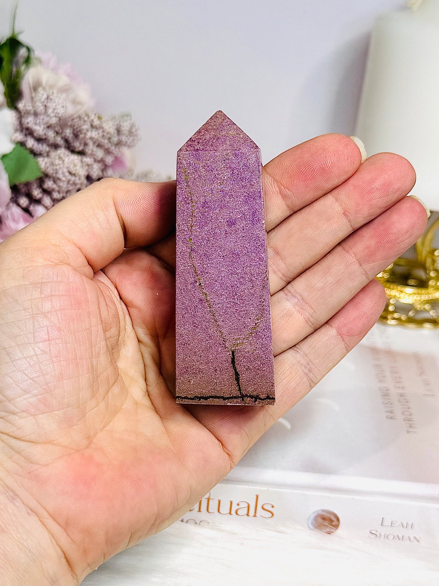 Natural Stitchtite | Atlantisite Tower 8.5cm