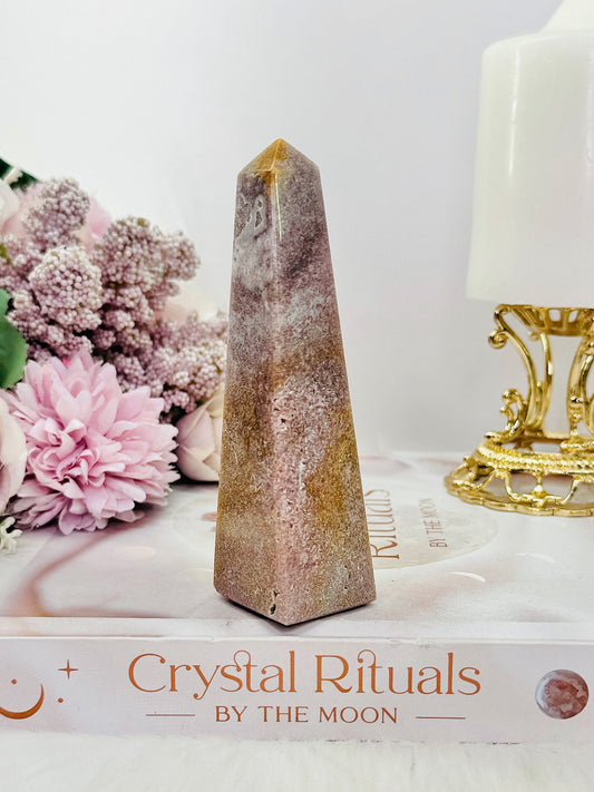Pink Amethyst Obelisk | Tower 10.5cm