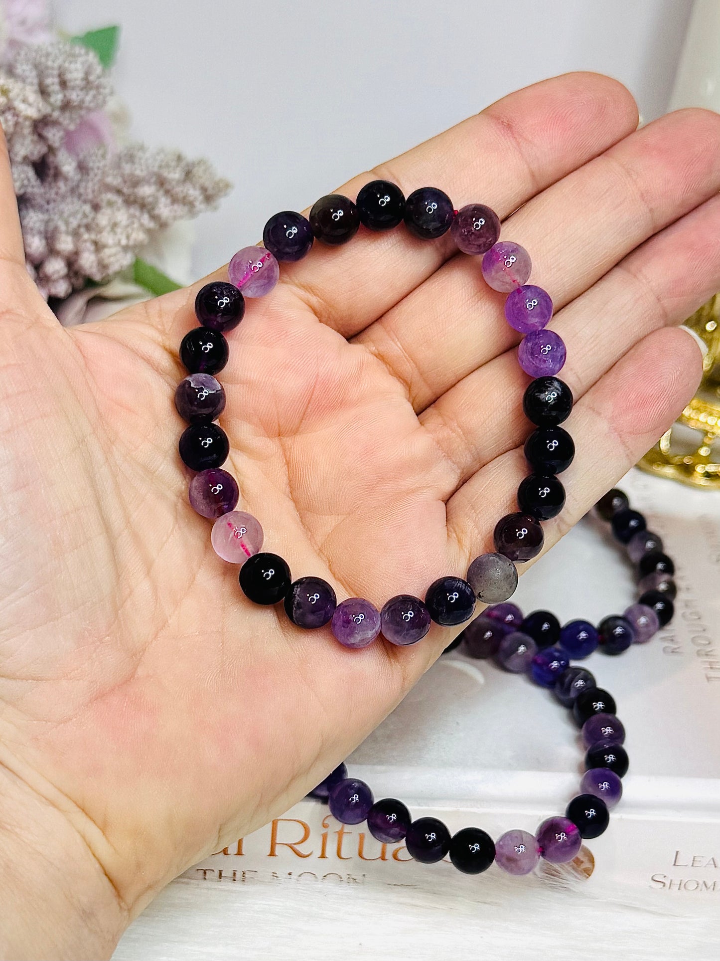 Amethyst Crystal Bracelet in Gift Bag