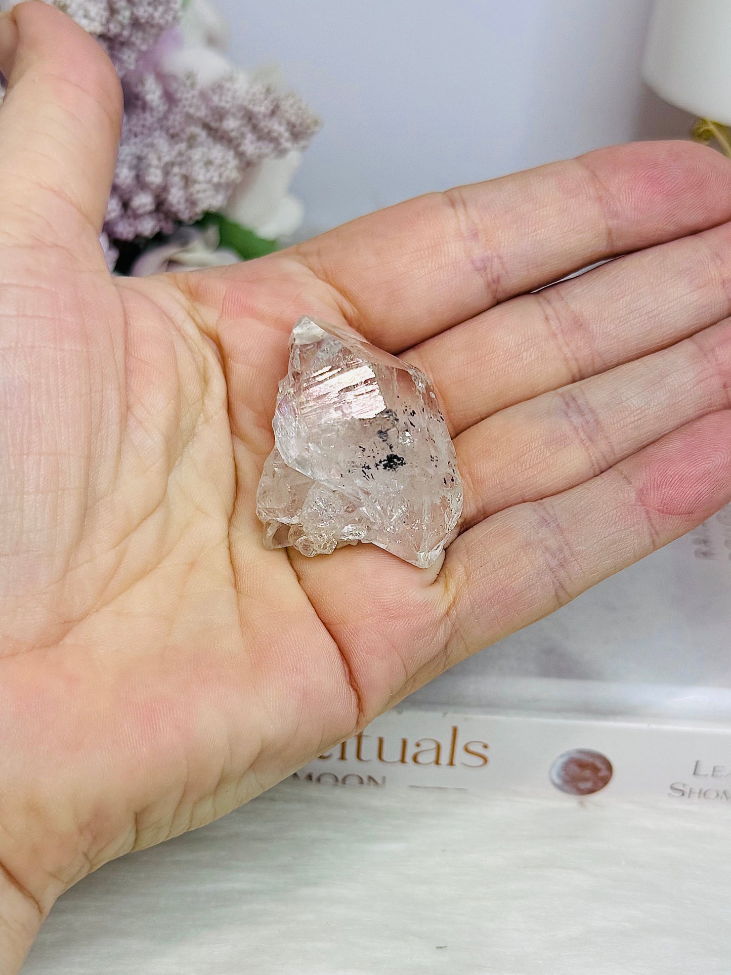 Natural Herkimer Diamond with Rainbows From The USA 26g