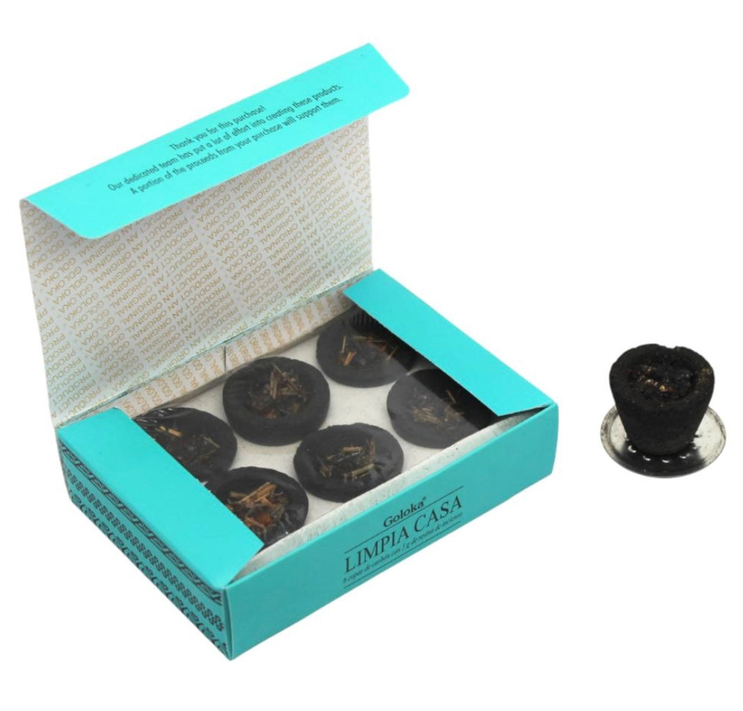‘Cleaning House’ Resin Smudge Cups 6 Pack
