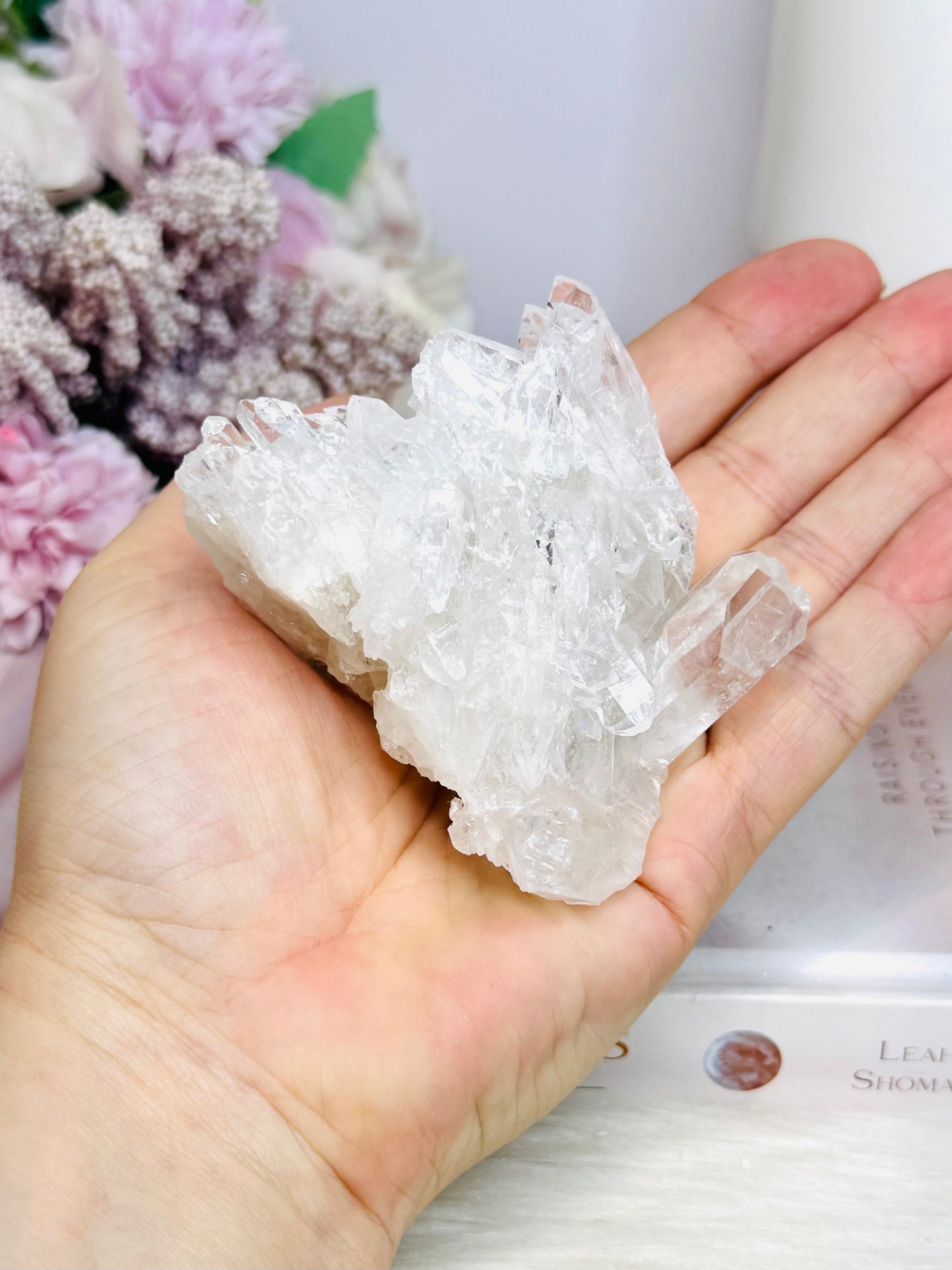 High Grade Clear Quartz Cluster 188g
