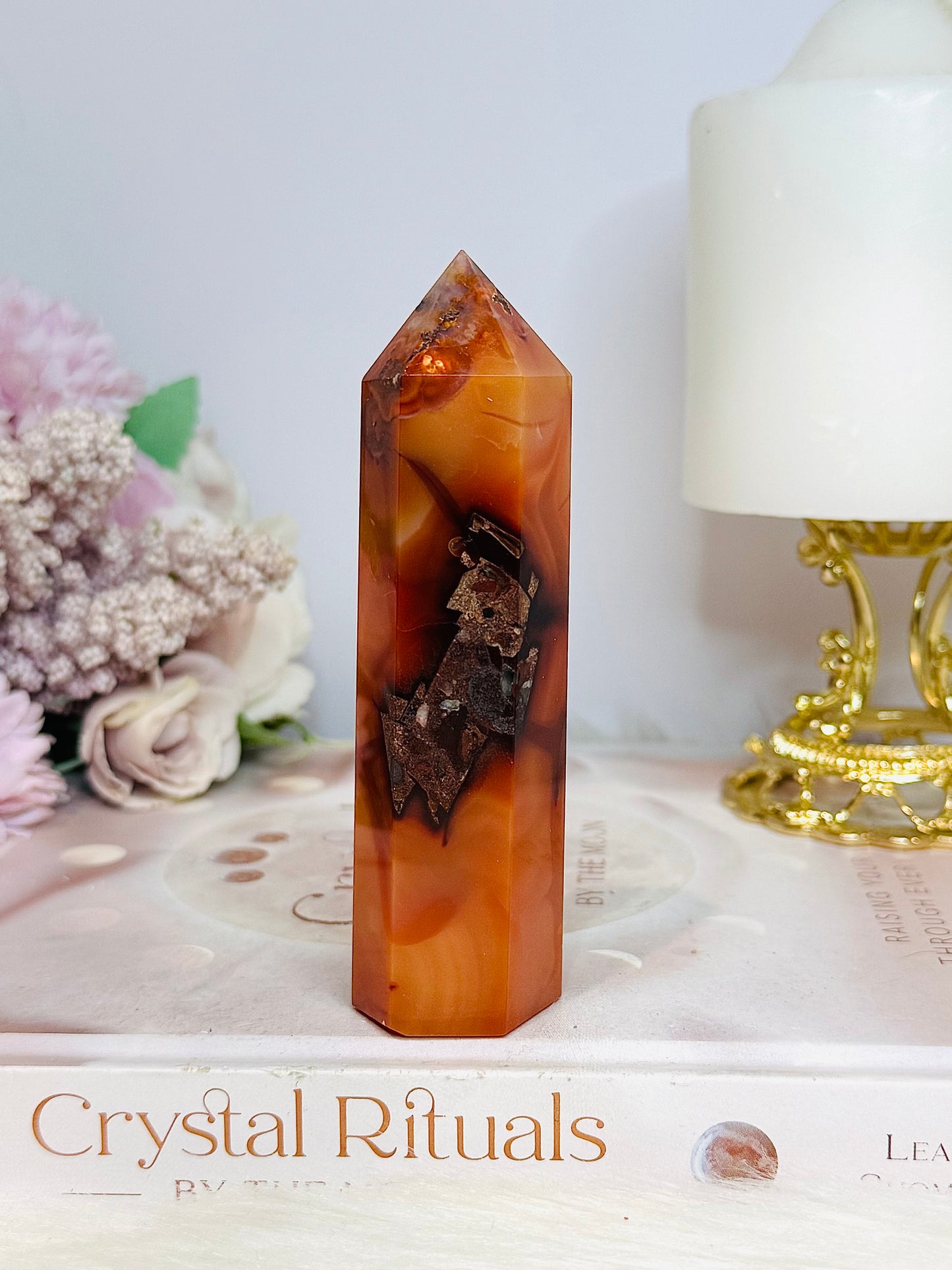Carnelian Tower 11cm