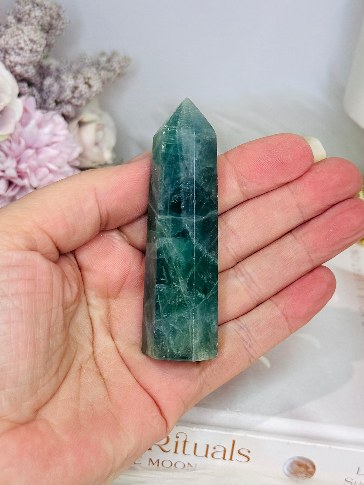 Fluorite Tower 8cm