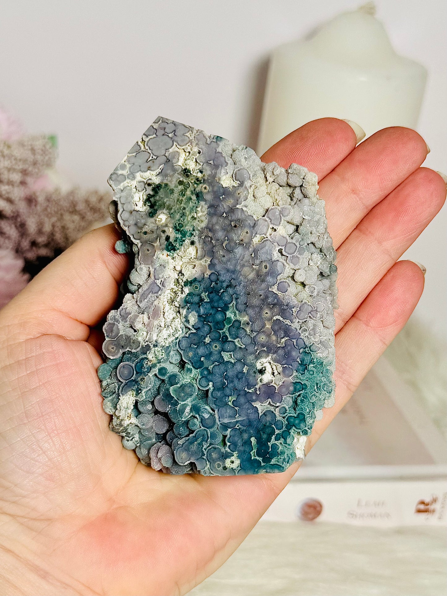 Natural Large Grape Agate Freeform | Tower 259g 10cm