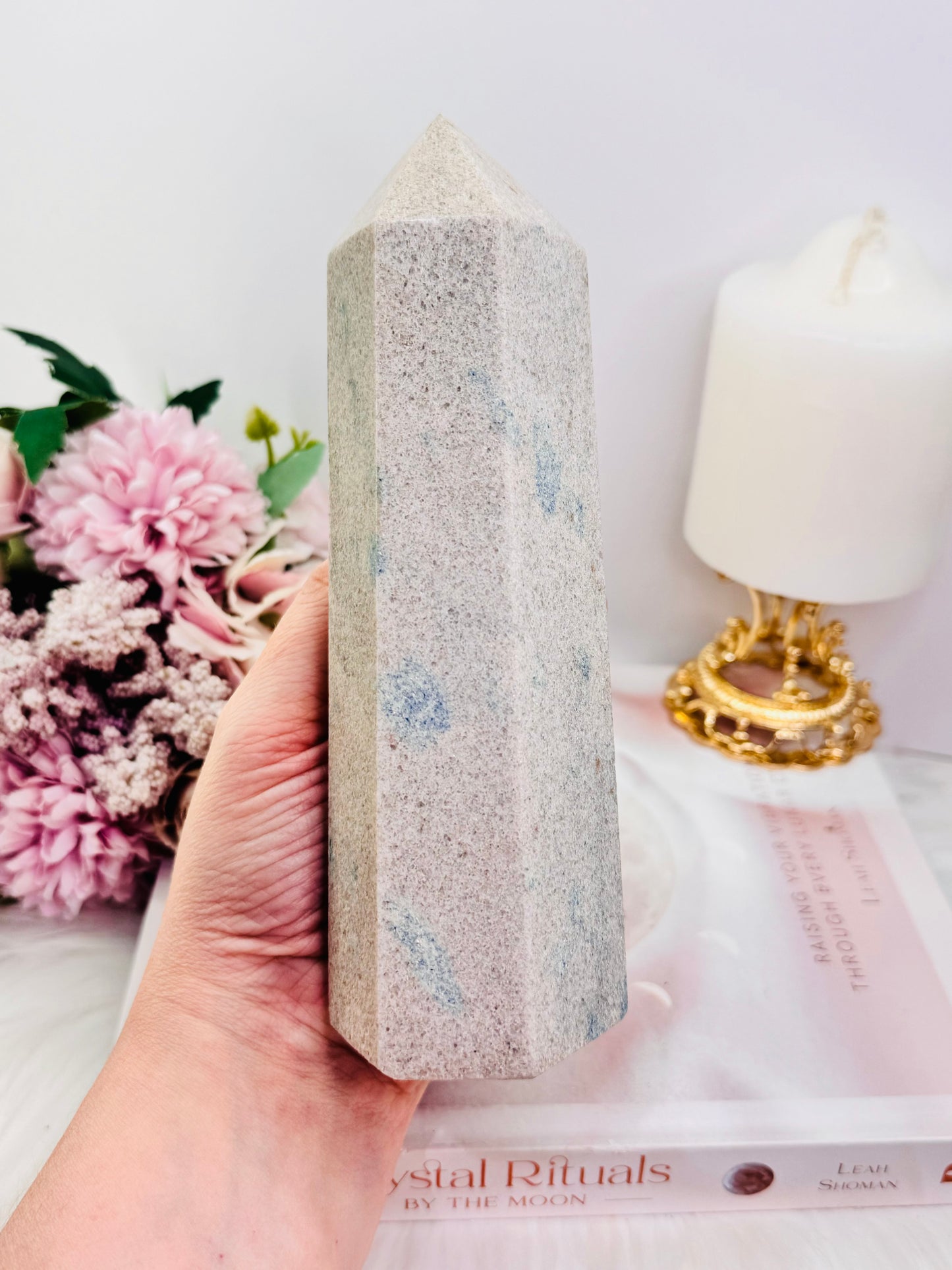 ⚜️ SALE ⚜️ Large Chunky Natural K2 Tower 17.5cm 752grams