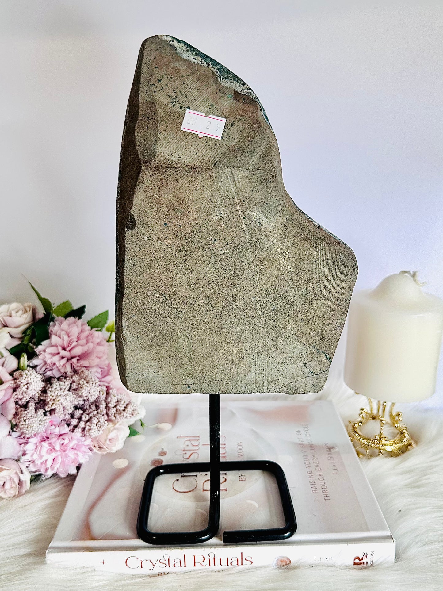 Wow!!!! Incredible Large 30cm 2.29KG Amethyst Druzy Cluster On Stand From Brazil ~ A Stunning Piece