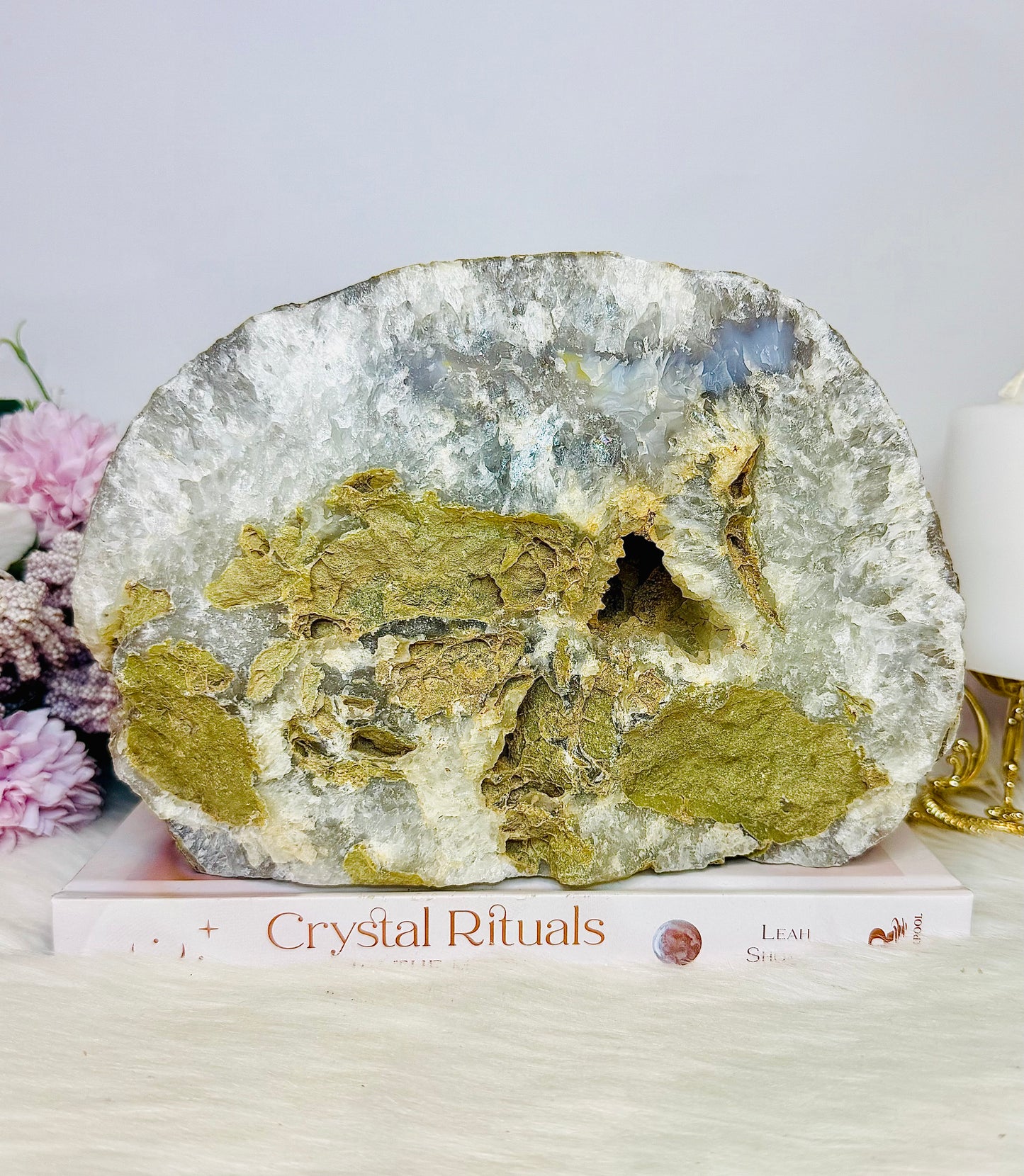 Huge High Grade Sugar Druzy Agate Freeform 2.94KG