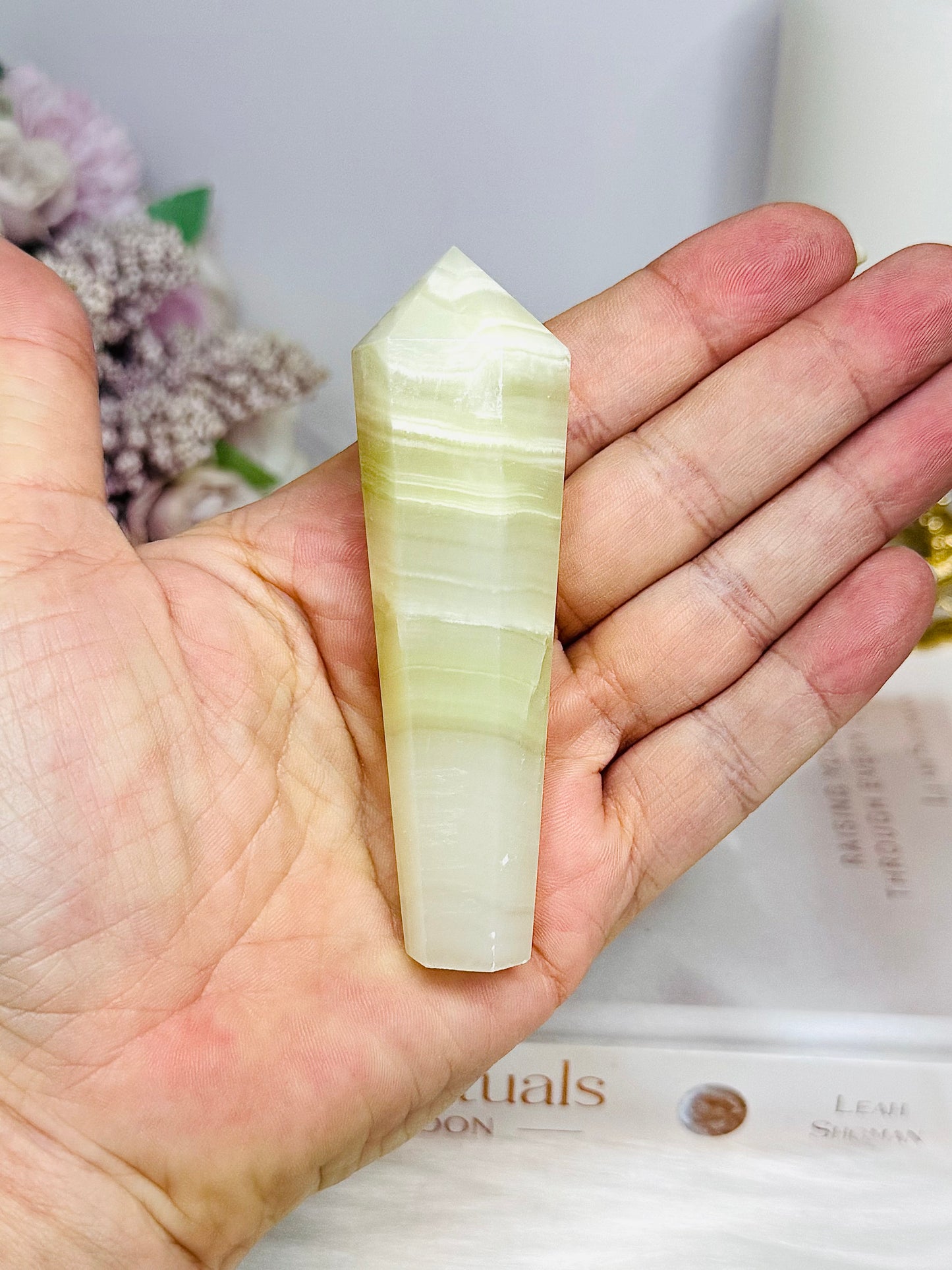 Calcite Tower | Obelisk 9cm