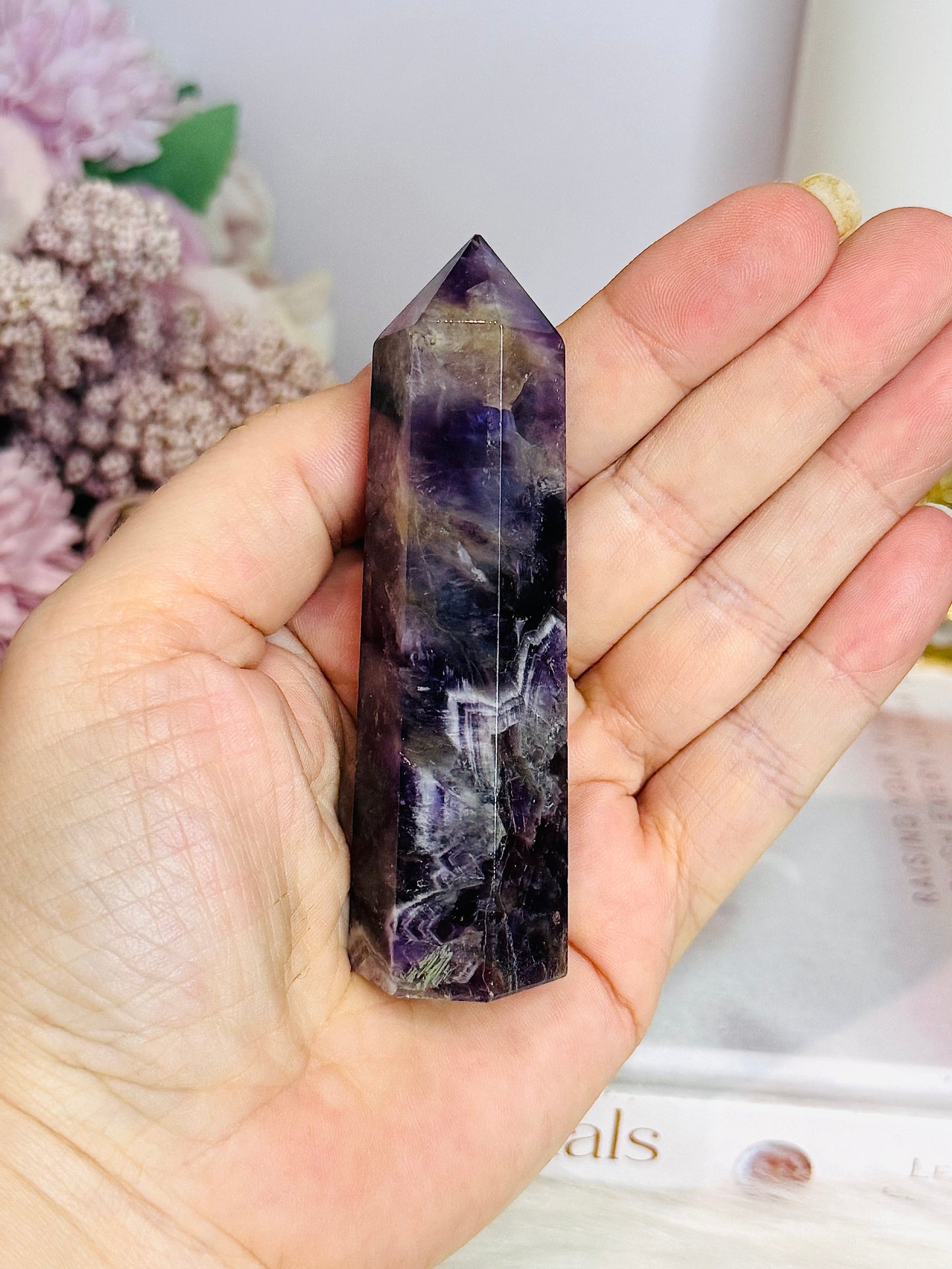 Chevron | Dream Amethyst Tower 8cm