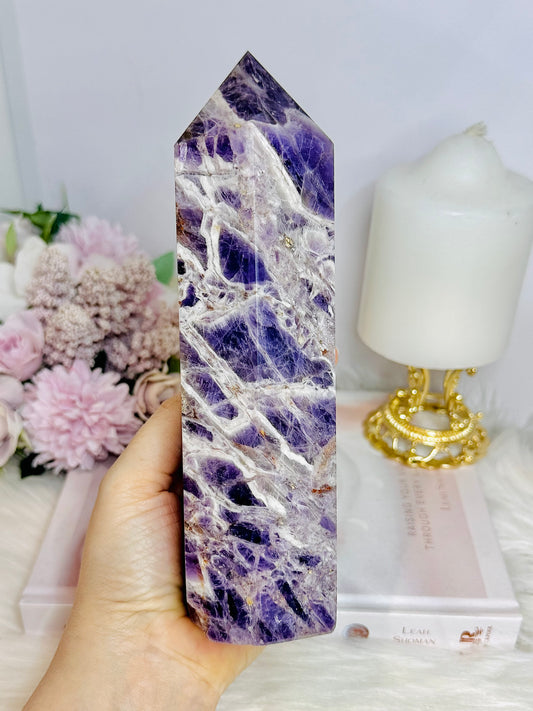 Large Amethyst Chunky Tower 19cm 1.03KG