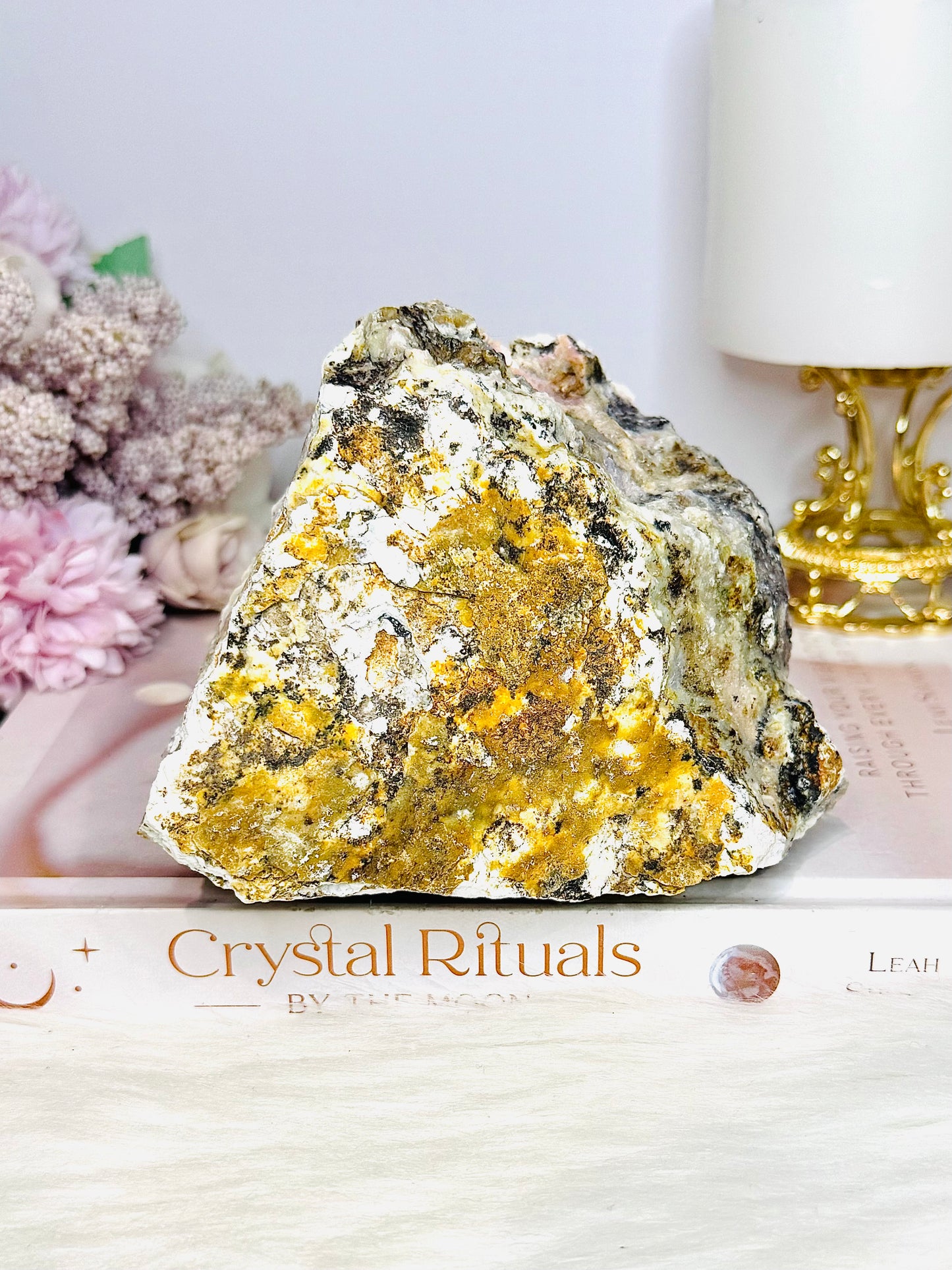 Large Chunky Natural Pink Opal Specimen 668gram