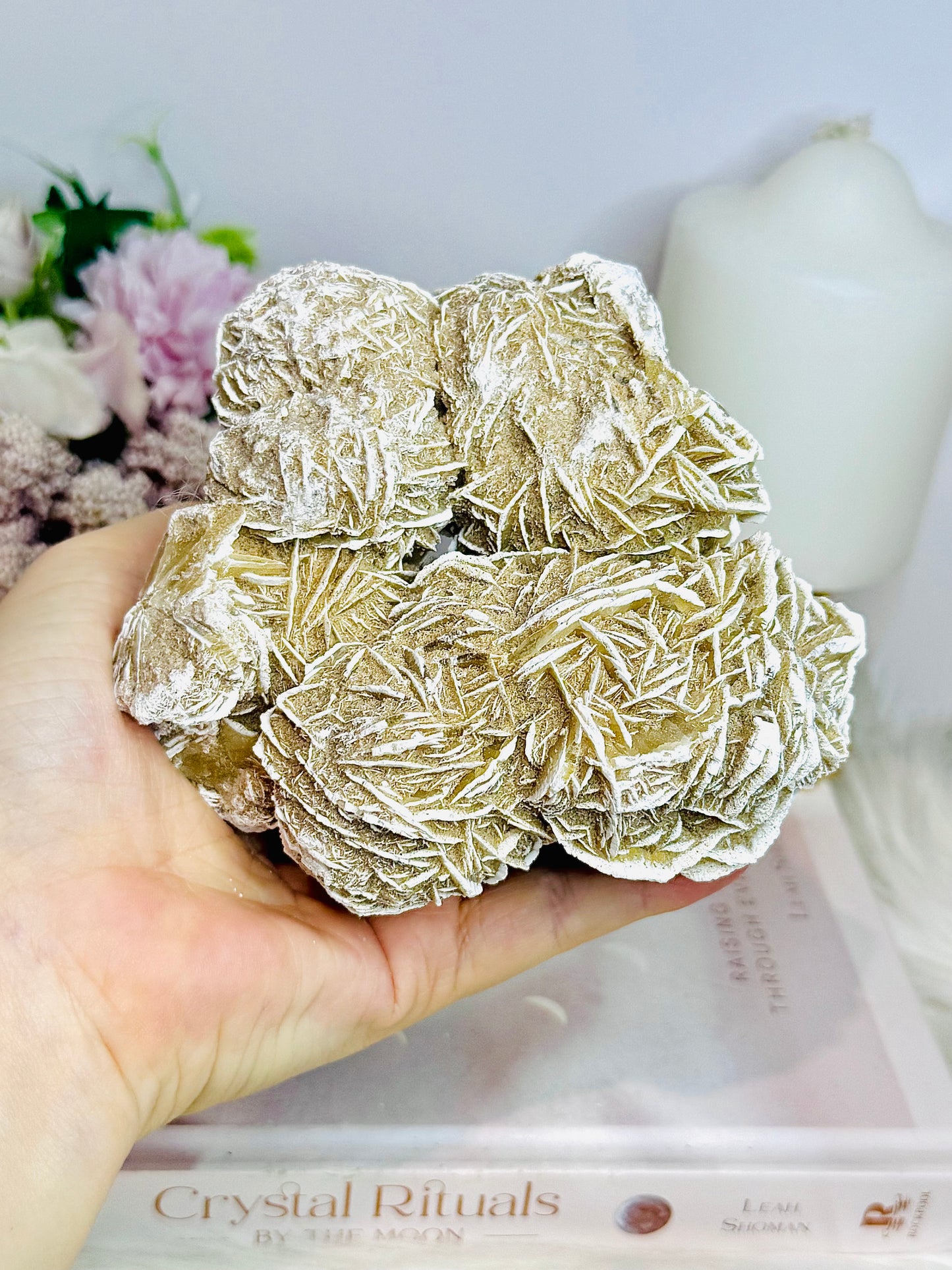 Natural Large Desert Rose Selenite Specimen 640g