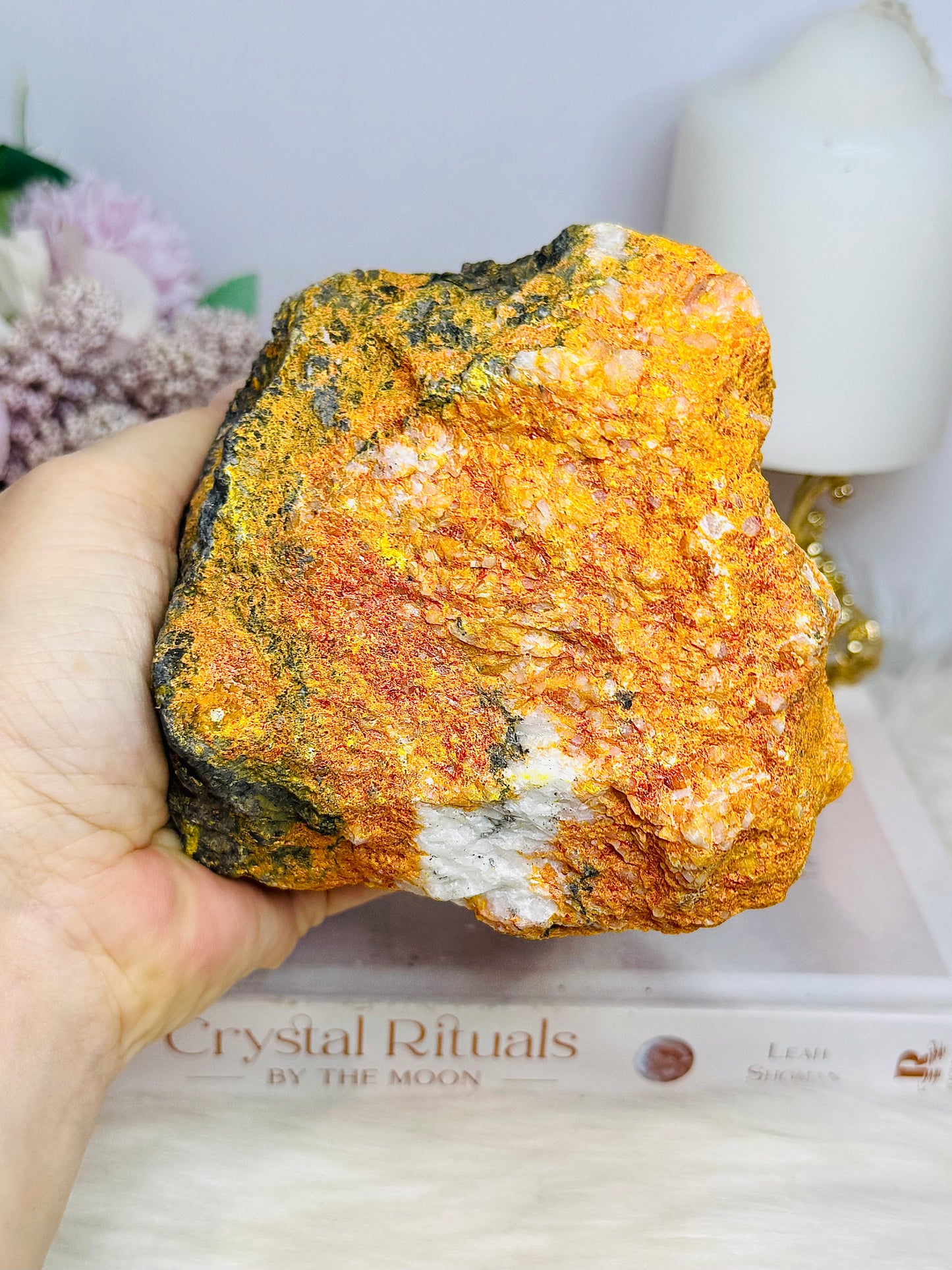 Natural Large Orpiment | Realgar Specimen (Arsenic Sulphide) 1.17KG