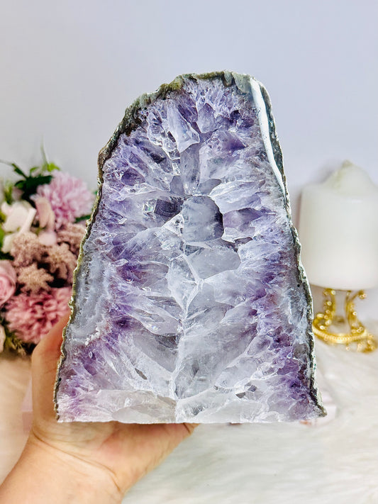Large Amethyst Polished Freeform 16cm 1.77KG
