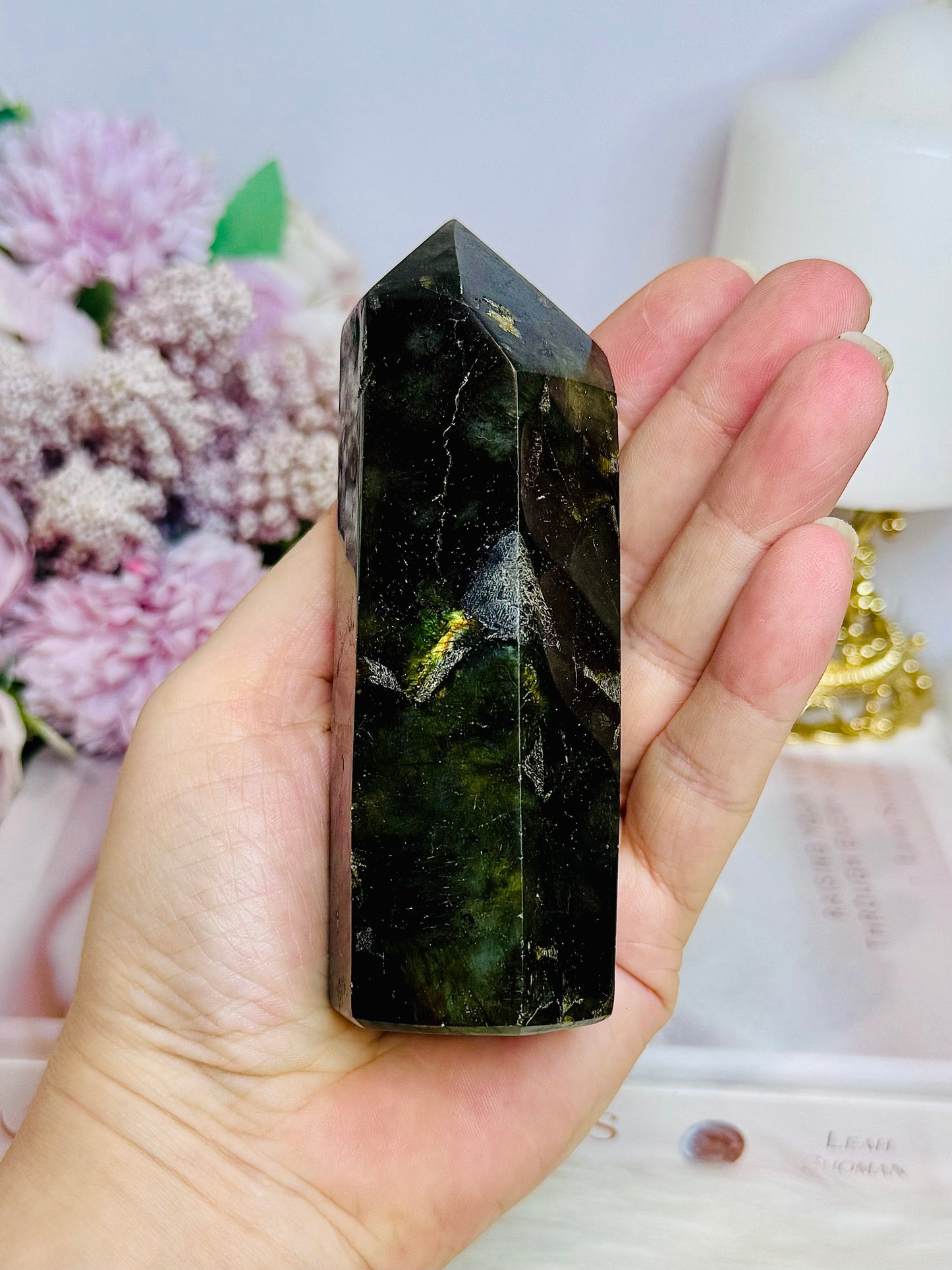 Chunky Labradorite Tower 308g