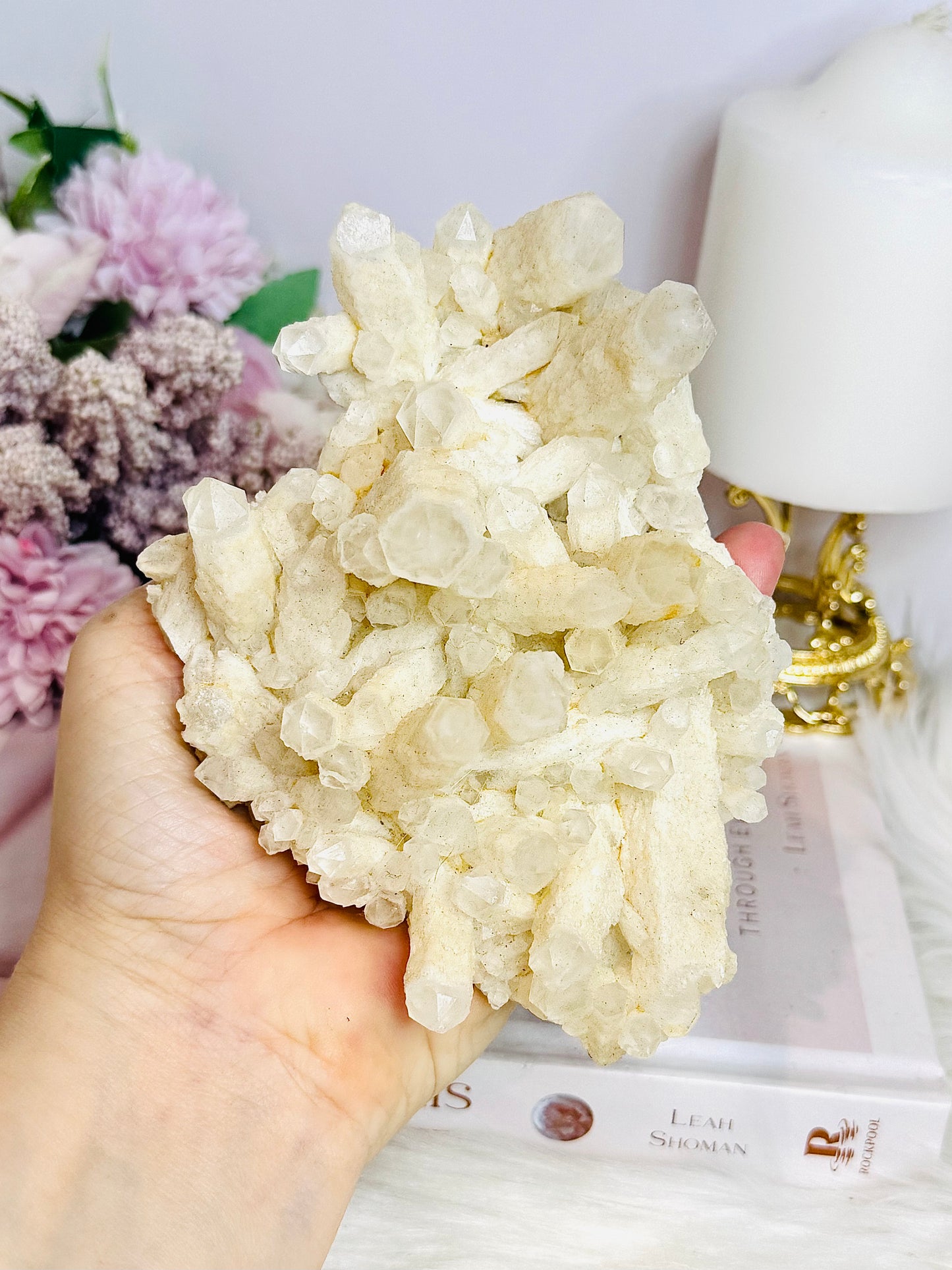Large Natural Milky Quartz Specimen 375g