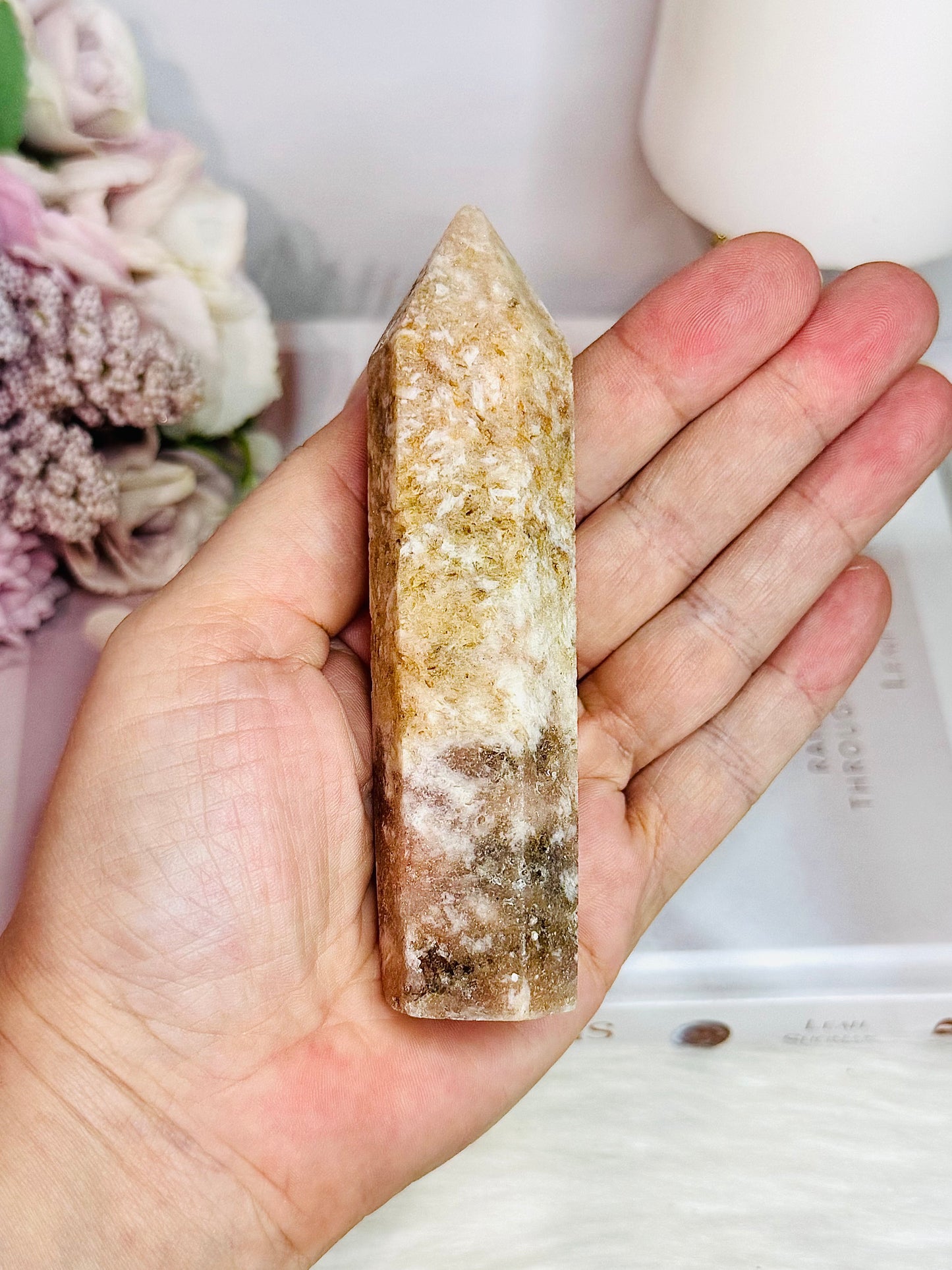 Beautiful Pink Amethyst Tower 11cm
