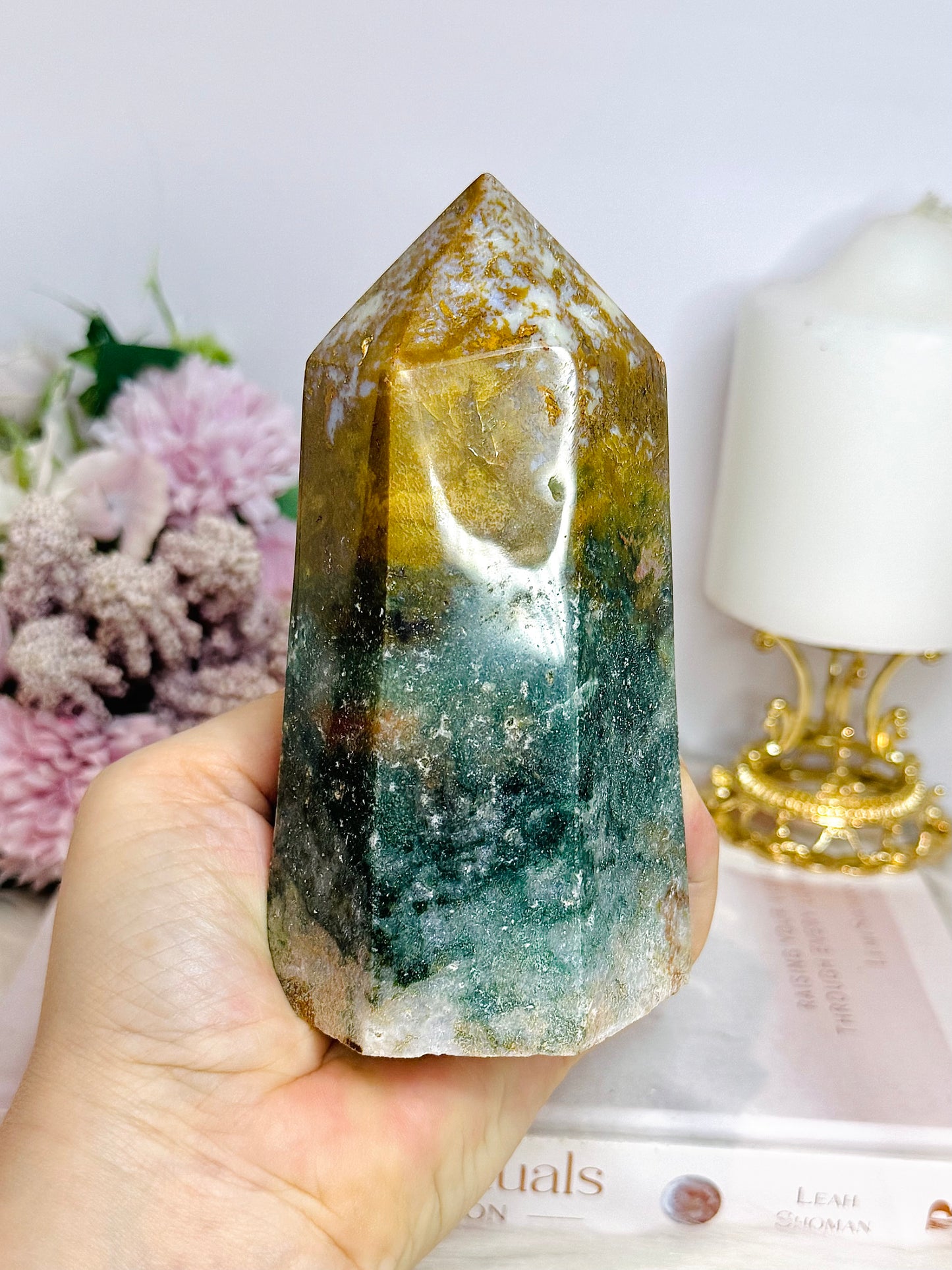 Chunky Ocean Jasper Tower 13cm 595g
