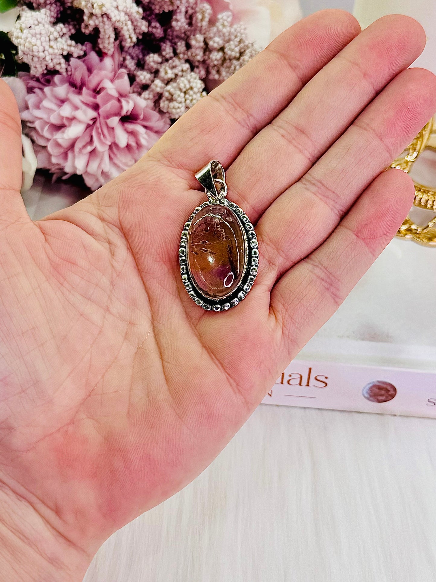 Absolutely Stunning Large Ametrine Pendant In Gift Bag